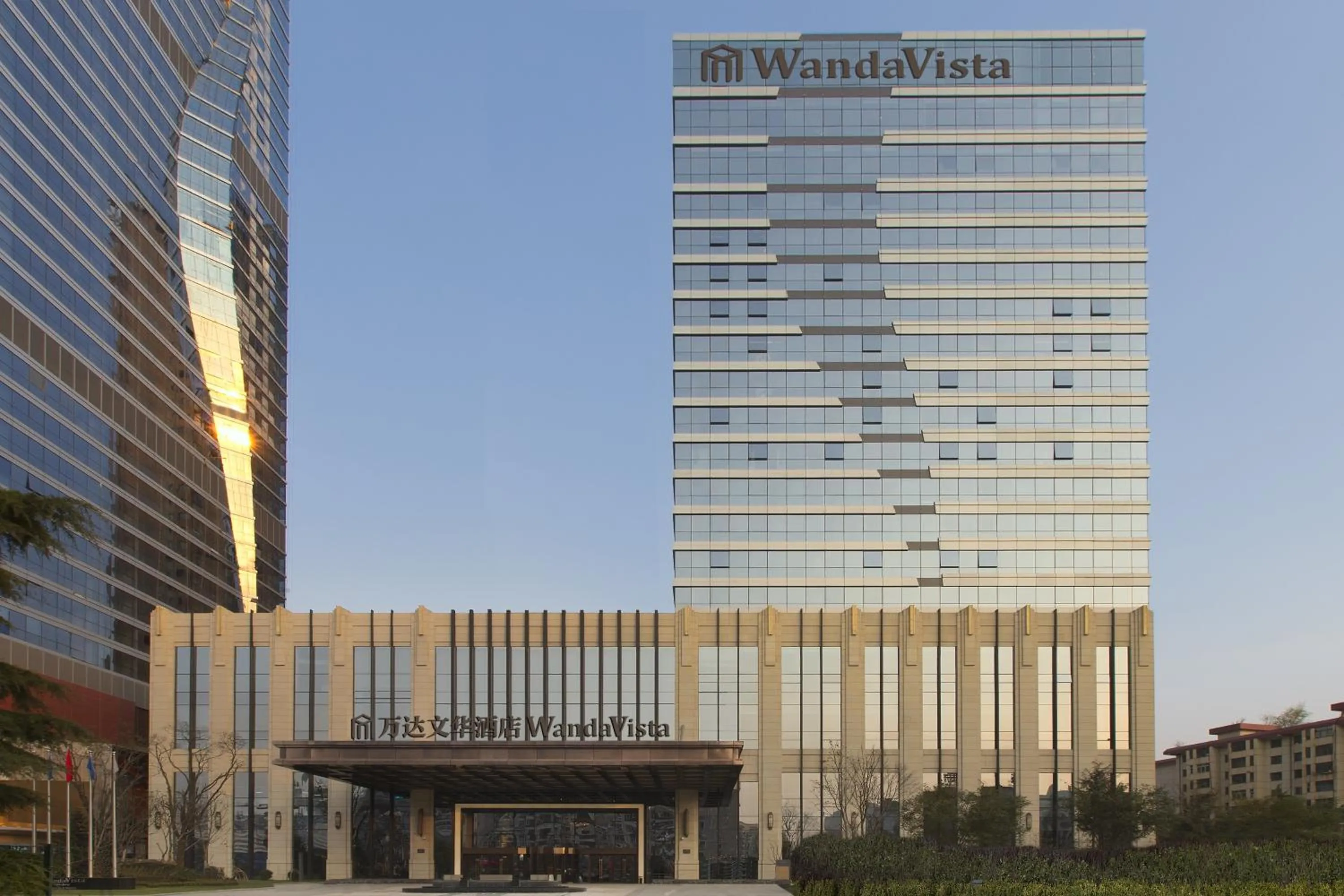 Facade/entrance in Wanda Vista Lanzhou