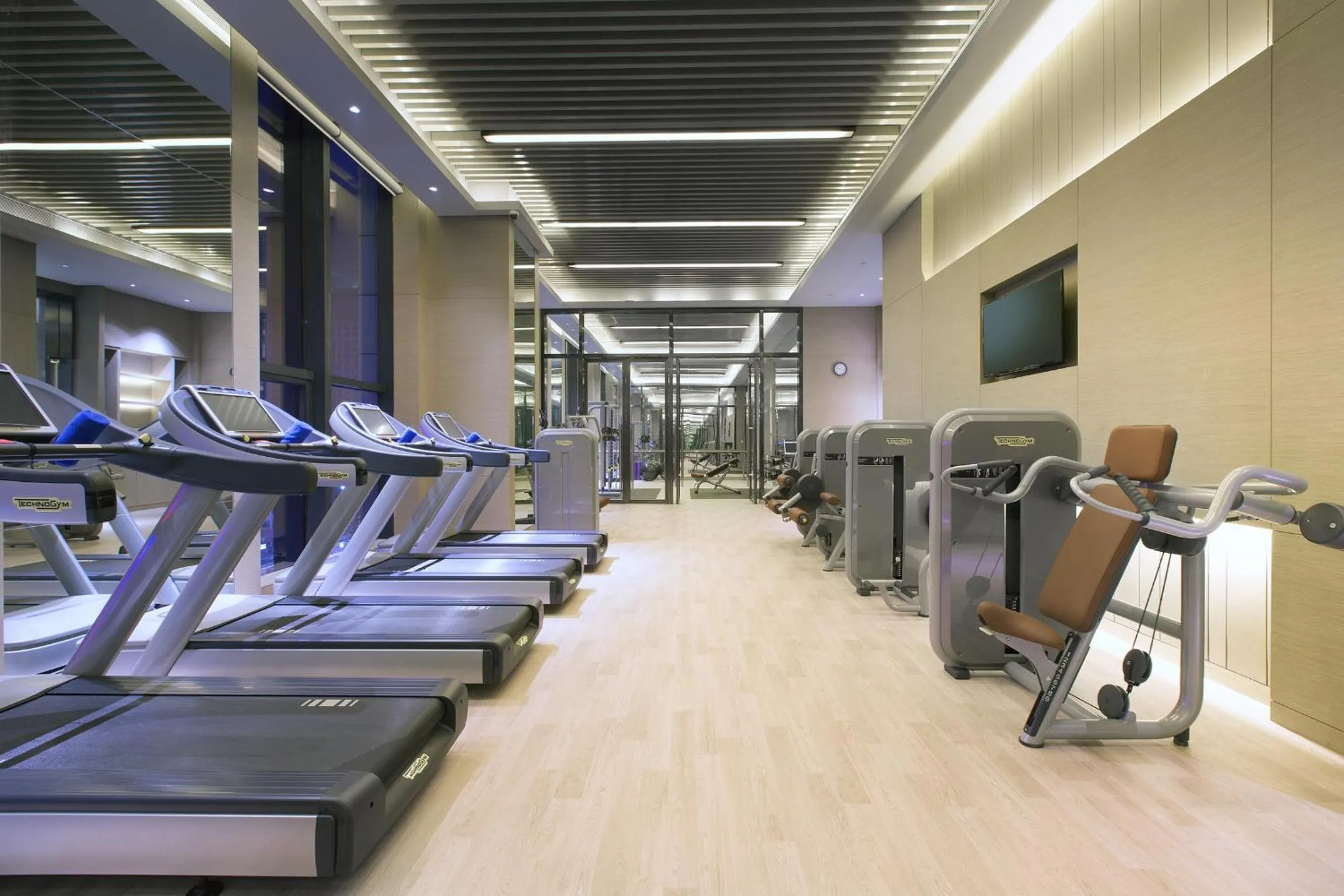 Fitness centre/facilities in Wanda Vista Lanzhou