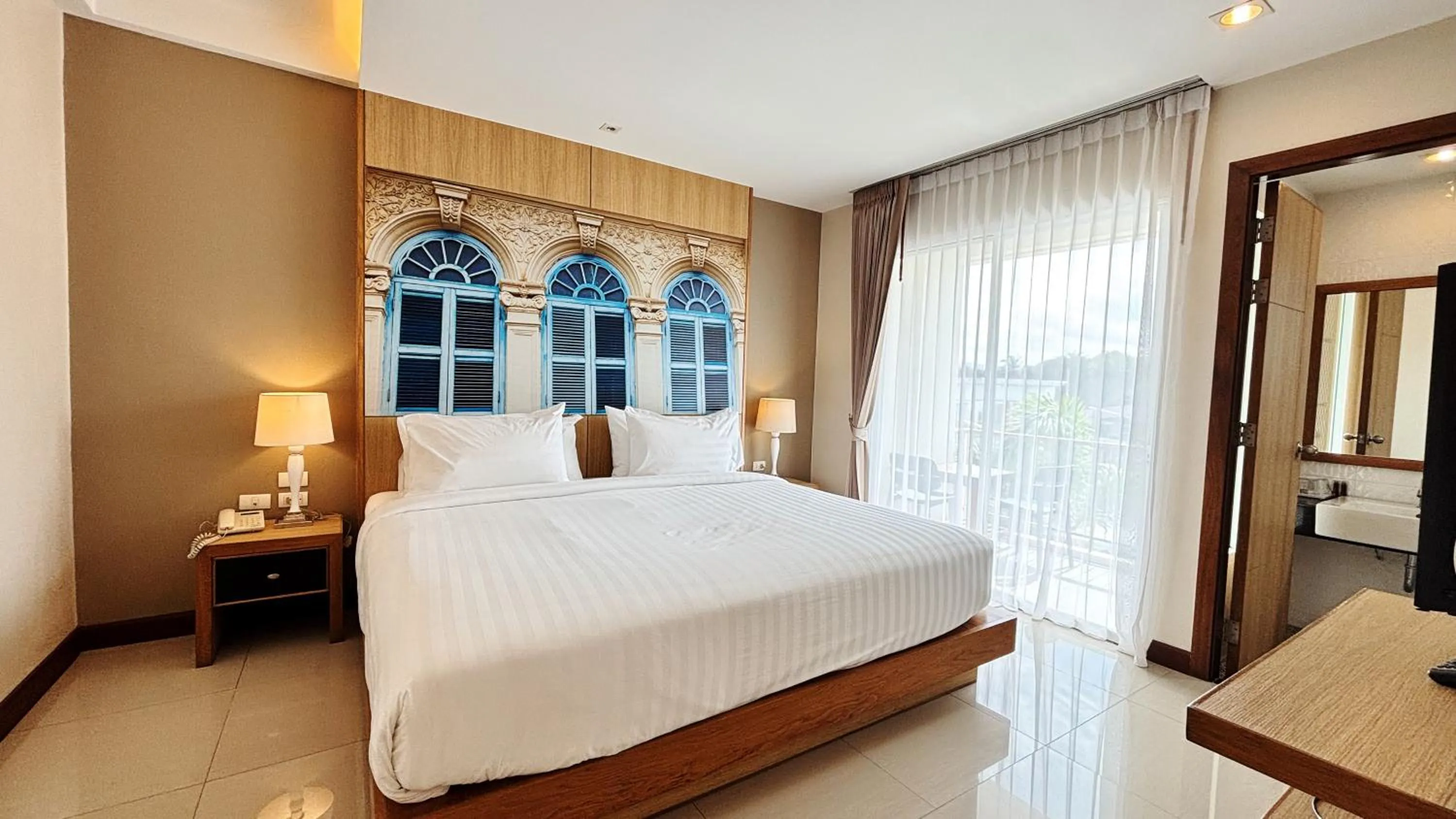 Bedroom, Bed in Ratana Hotel Rassada, PHUKET TOWN- SHA Extra Plus