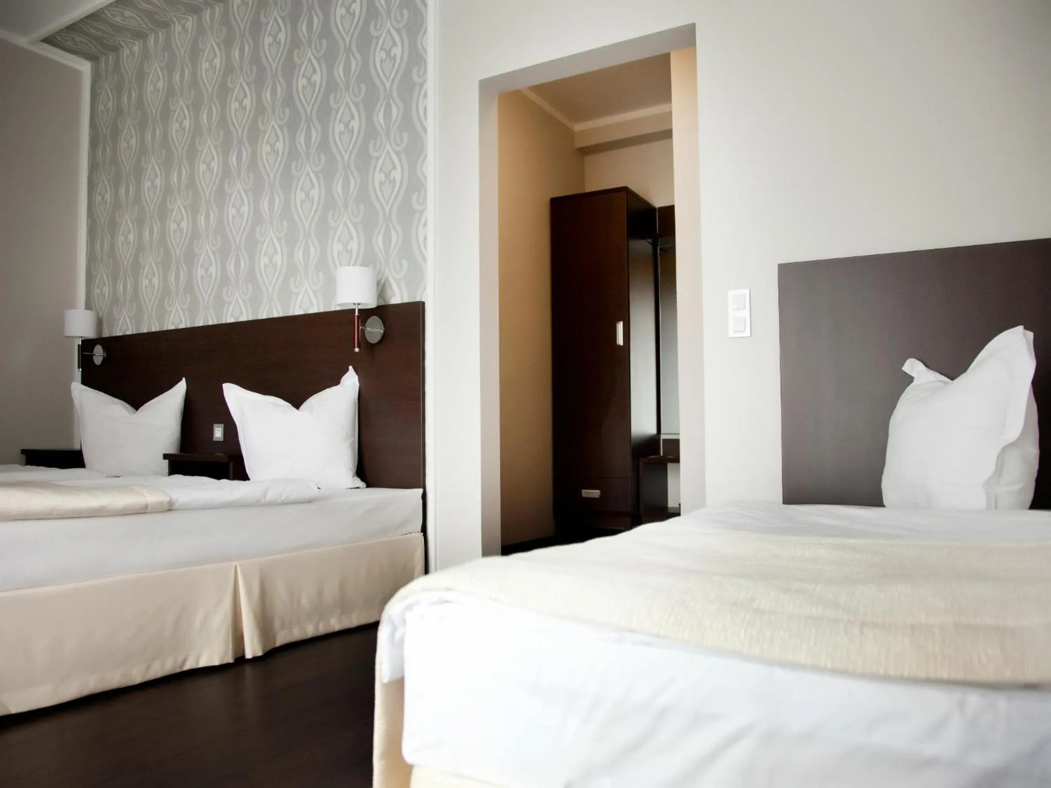 Bedroom, Bed in Hotel Grzegorzewski