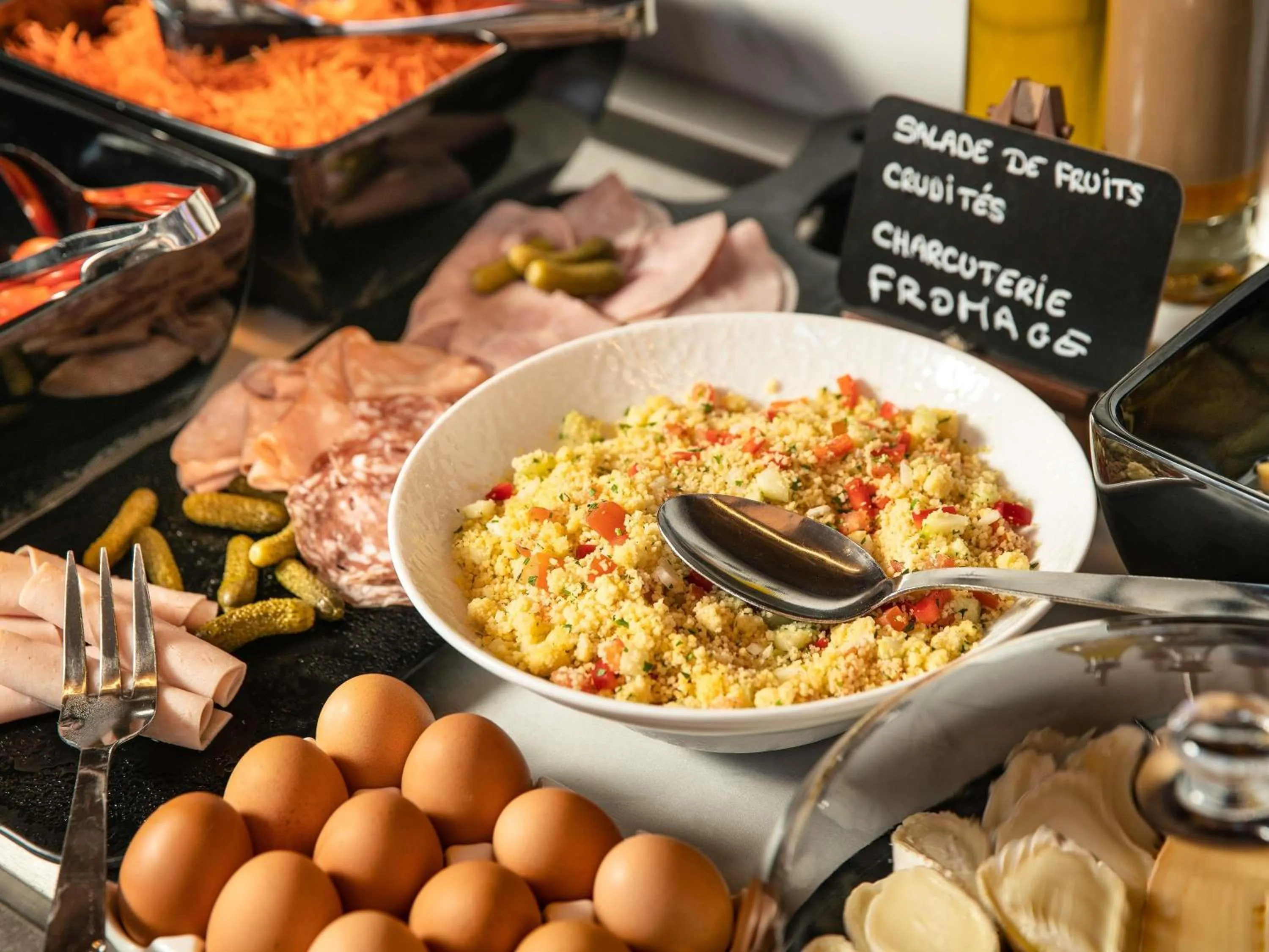 Breakfast in Mercure Achères St Germain en Laye