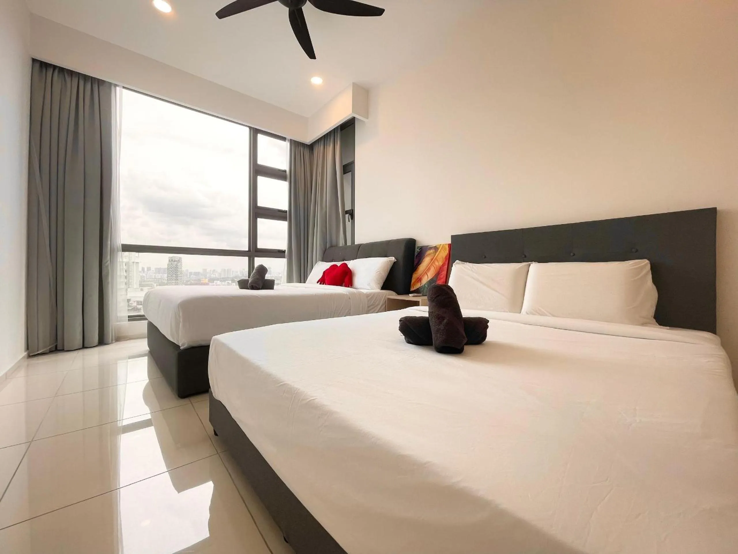 Bed in The Robertson-Bukit Bintang by PILLOWTALKS