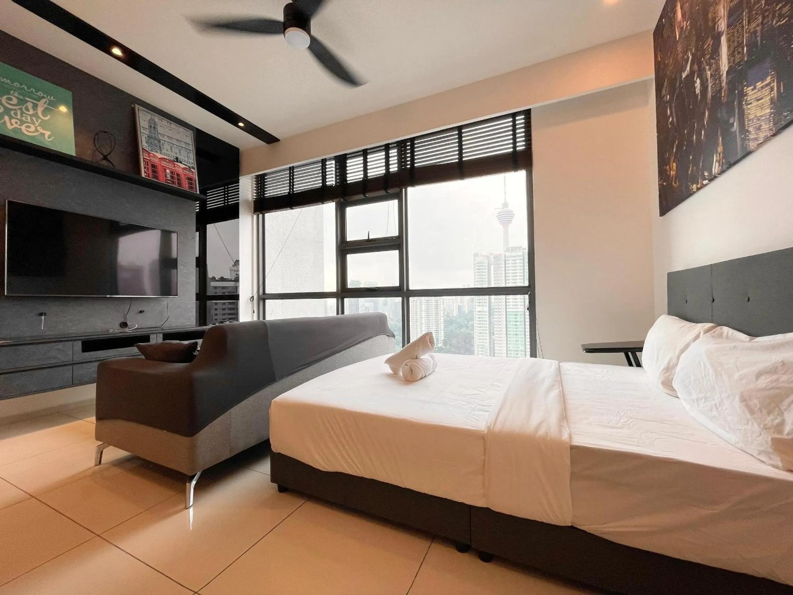 Bed in The Robertson-Bukit Bintang by PILLOWTALKS