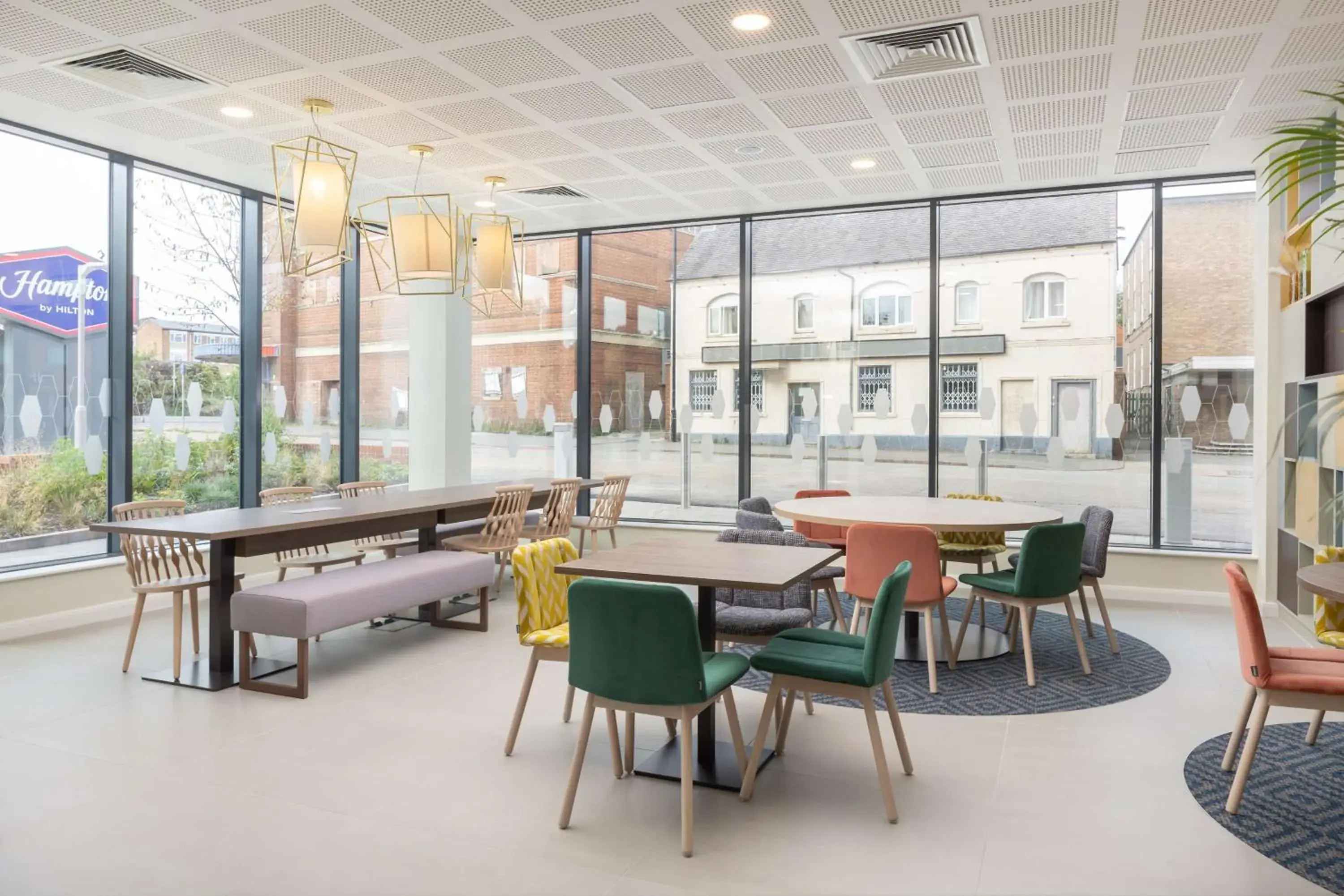 Lobby or reception in Hampton By Hilton Nuneaton Lobby or reception in Hampton By Hilton Nuneaton