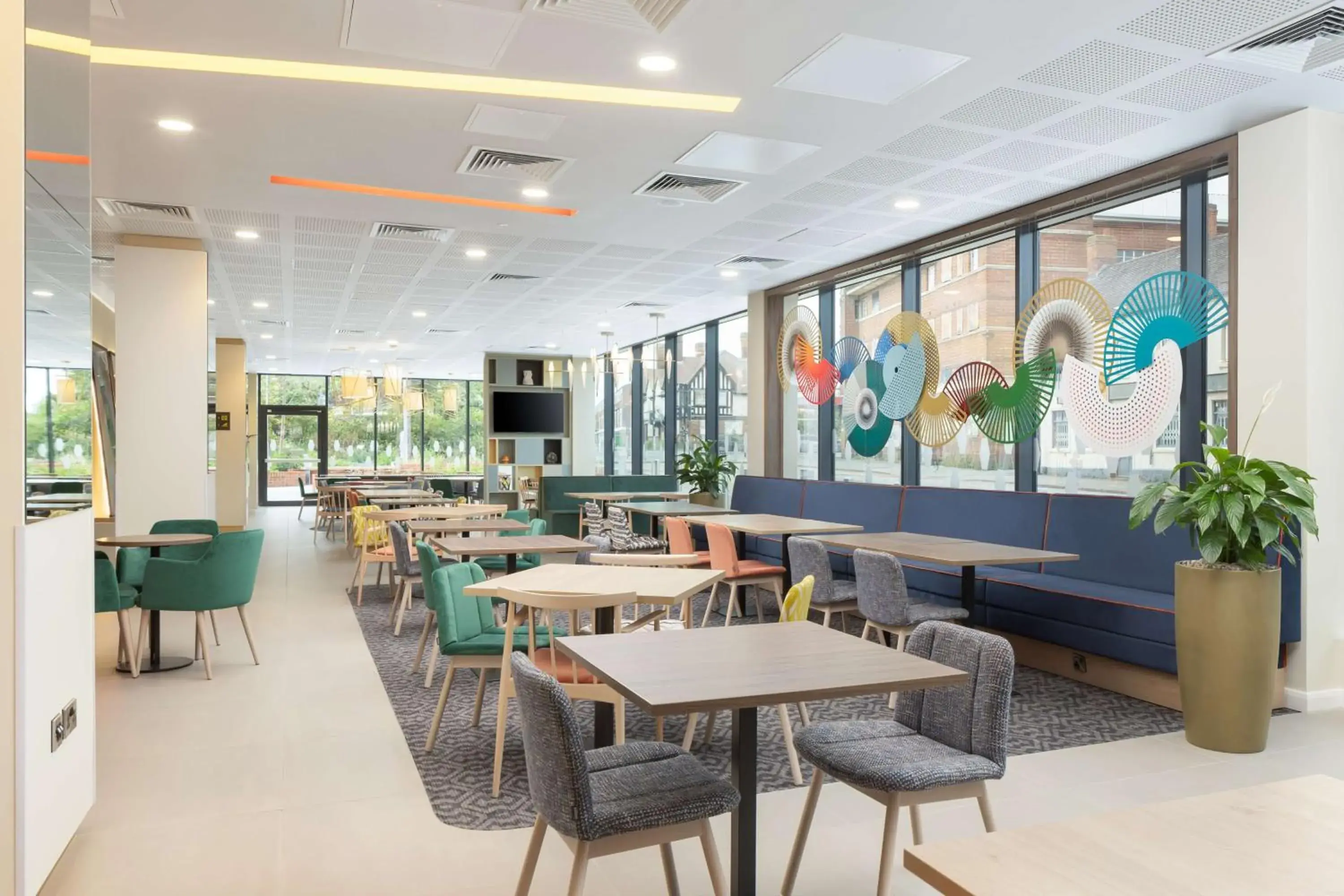 Lobby or reception in Hampton By Hilton Nuneaton Lobby or reception in Hampton By Hilton Nuneaton