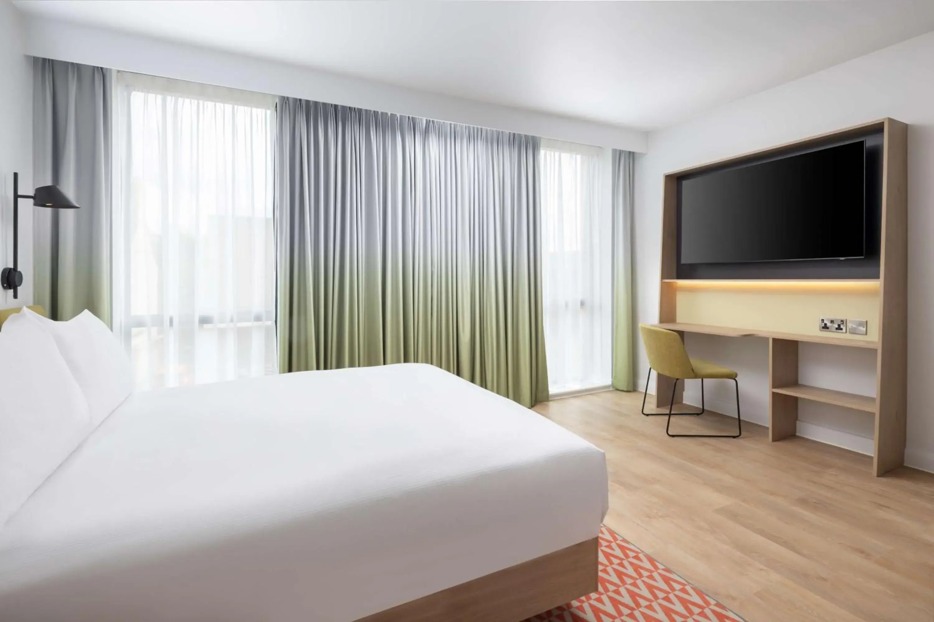 Toilet, Bed in Hampton By Hilton Nuneaton Toilet, Bed in Hampton By Hilton Nuneaton