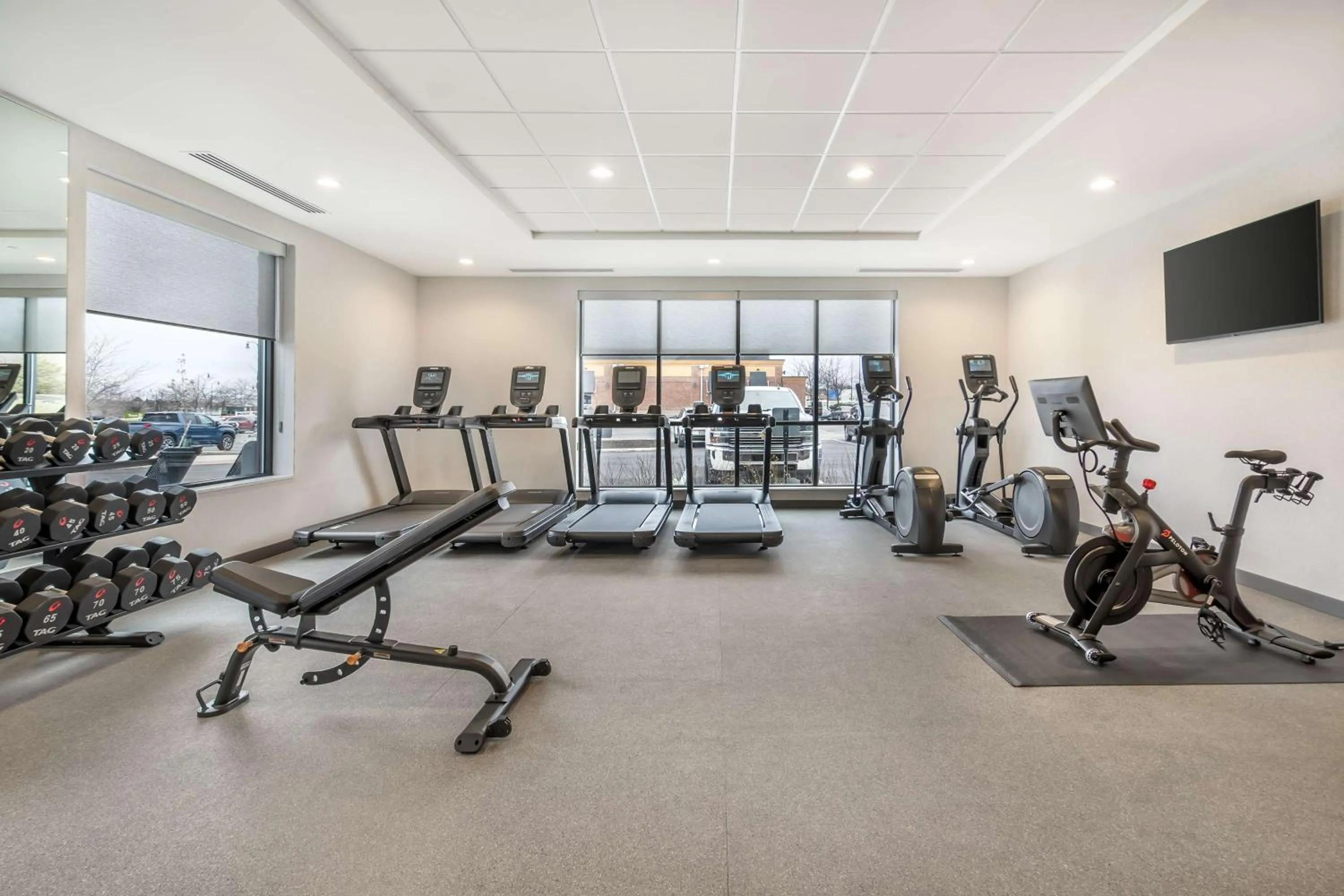 Fitness centre/facilities in Home2 Suites By Hilton Reynoldsburg Columbus East