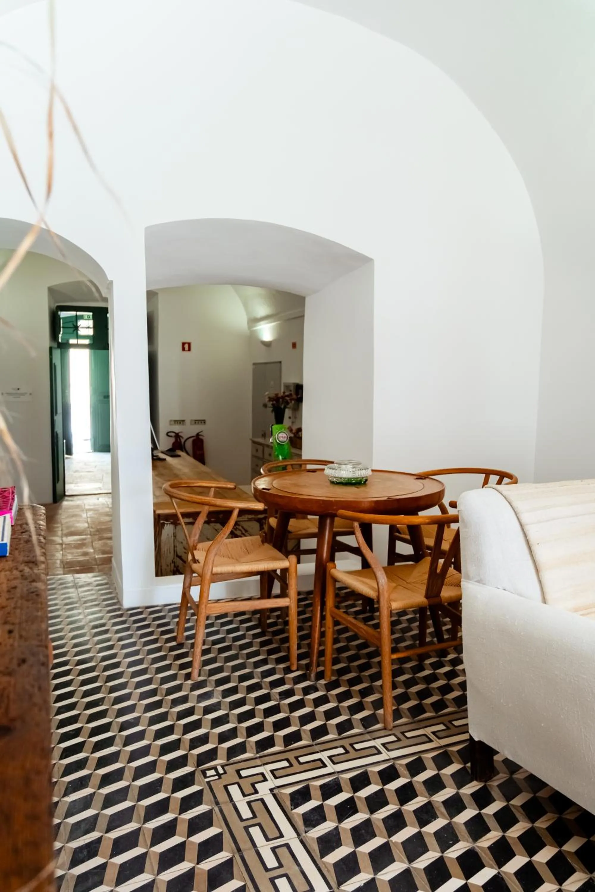 Living room, Bed in Amada Moura