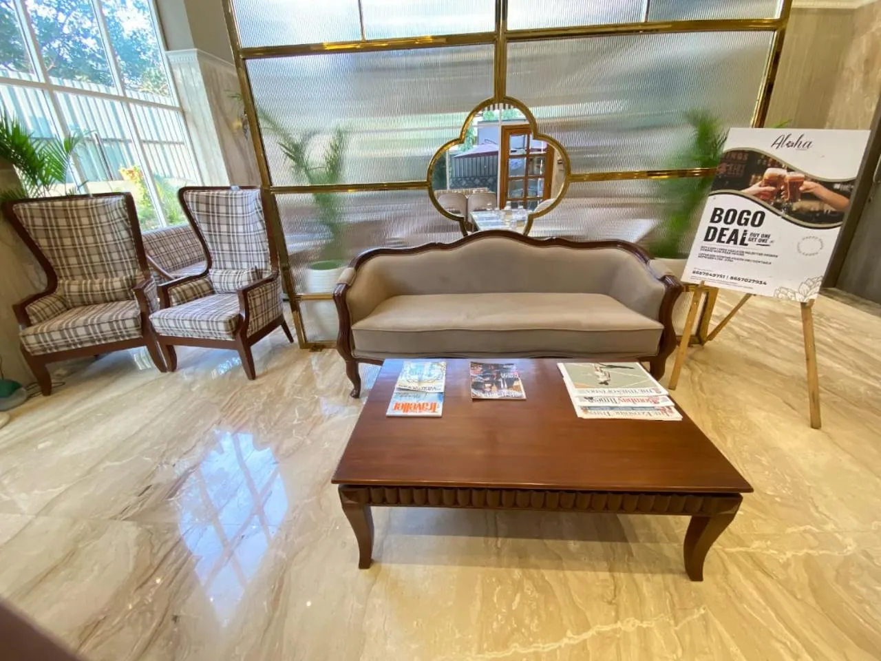 Lobby or reception in Hotel Mumbai House Mindspace Malad