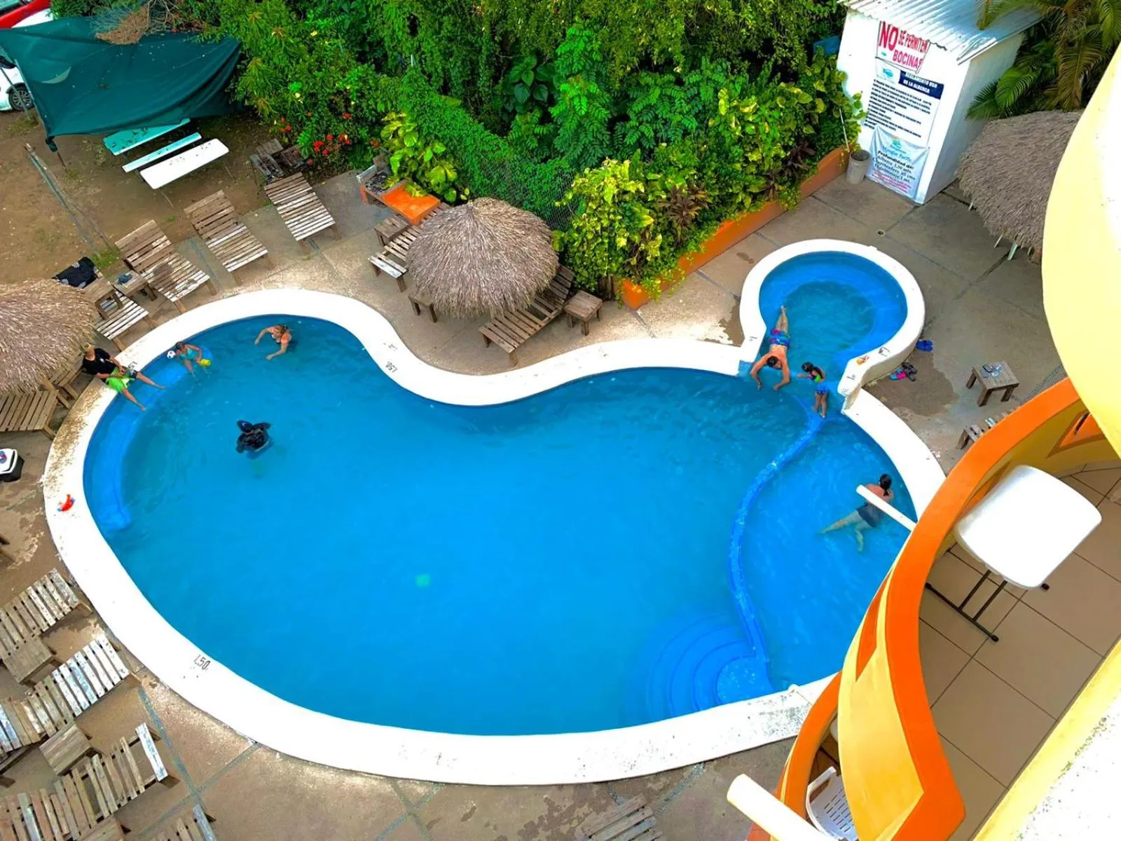 Pool view in Manglar Pacific