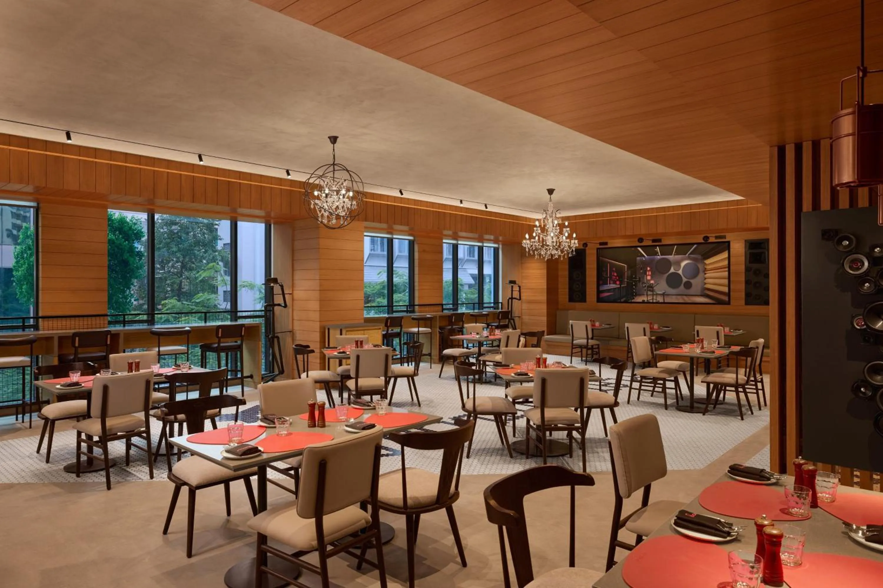 Kitchen or kitchenette in Moxy Mumbai Andheri West