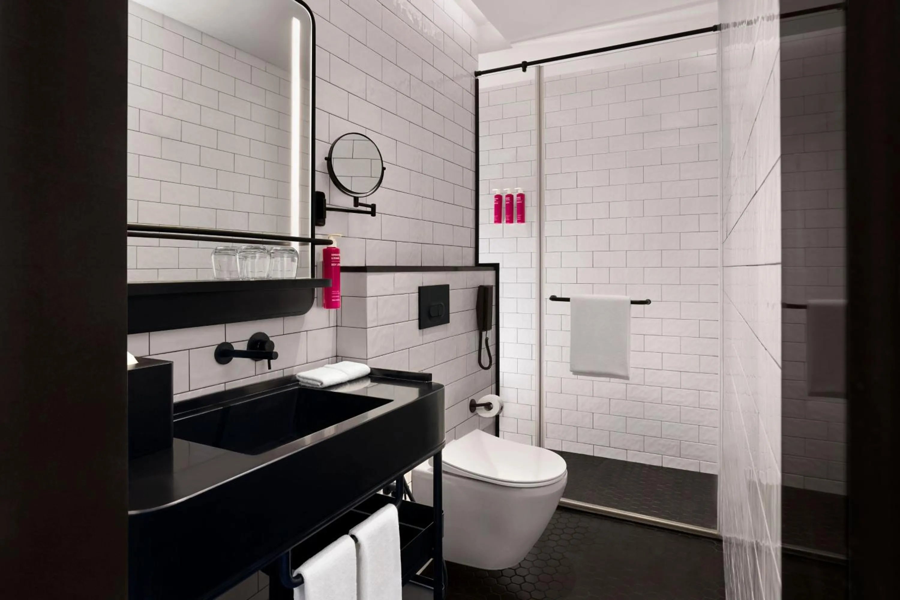 Bathroom in Moxy Mumbai Andheri West