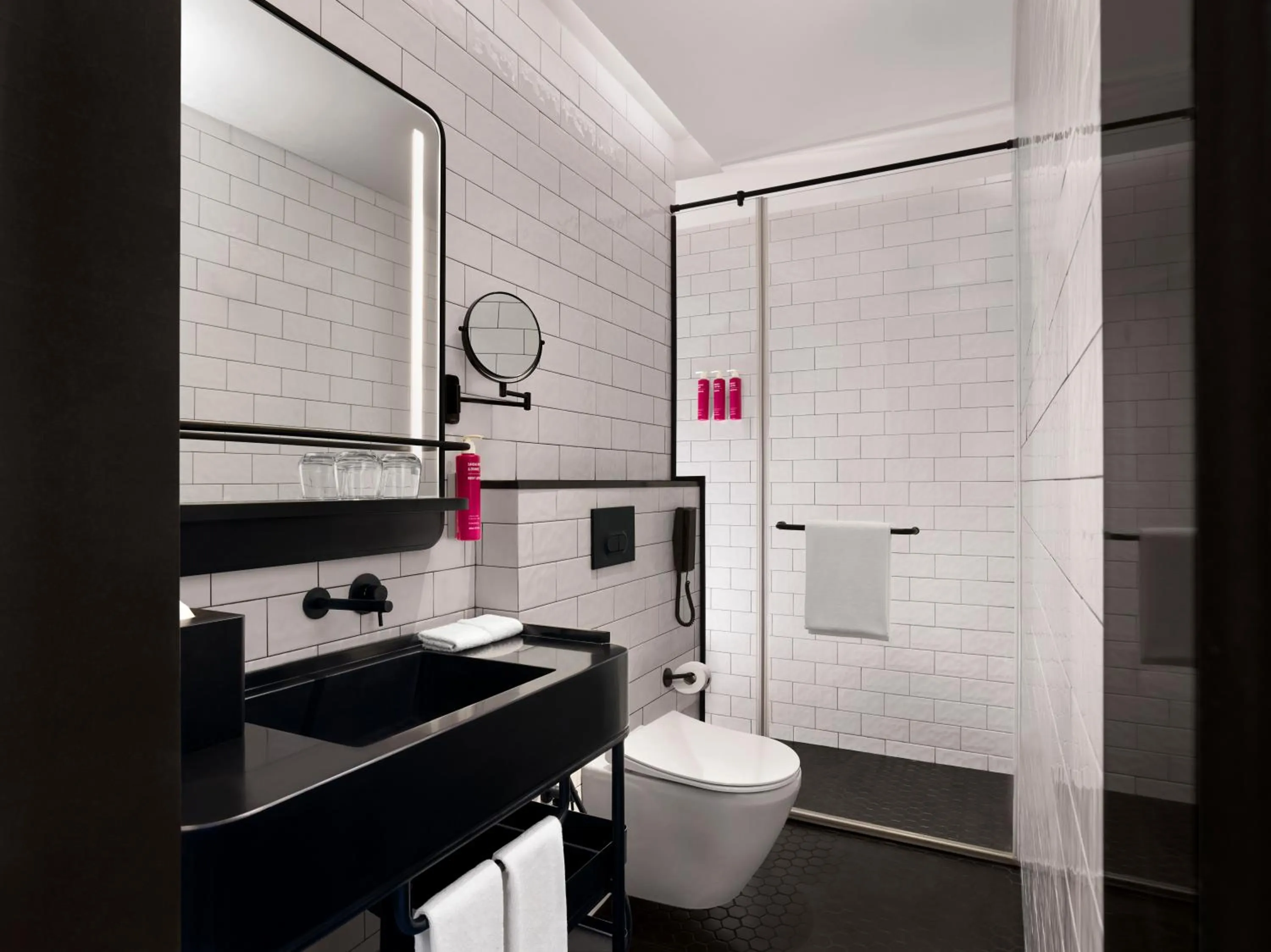 Bathroom in Moxy Mumbai Andheri West