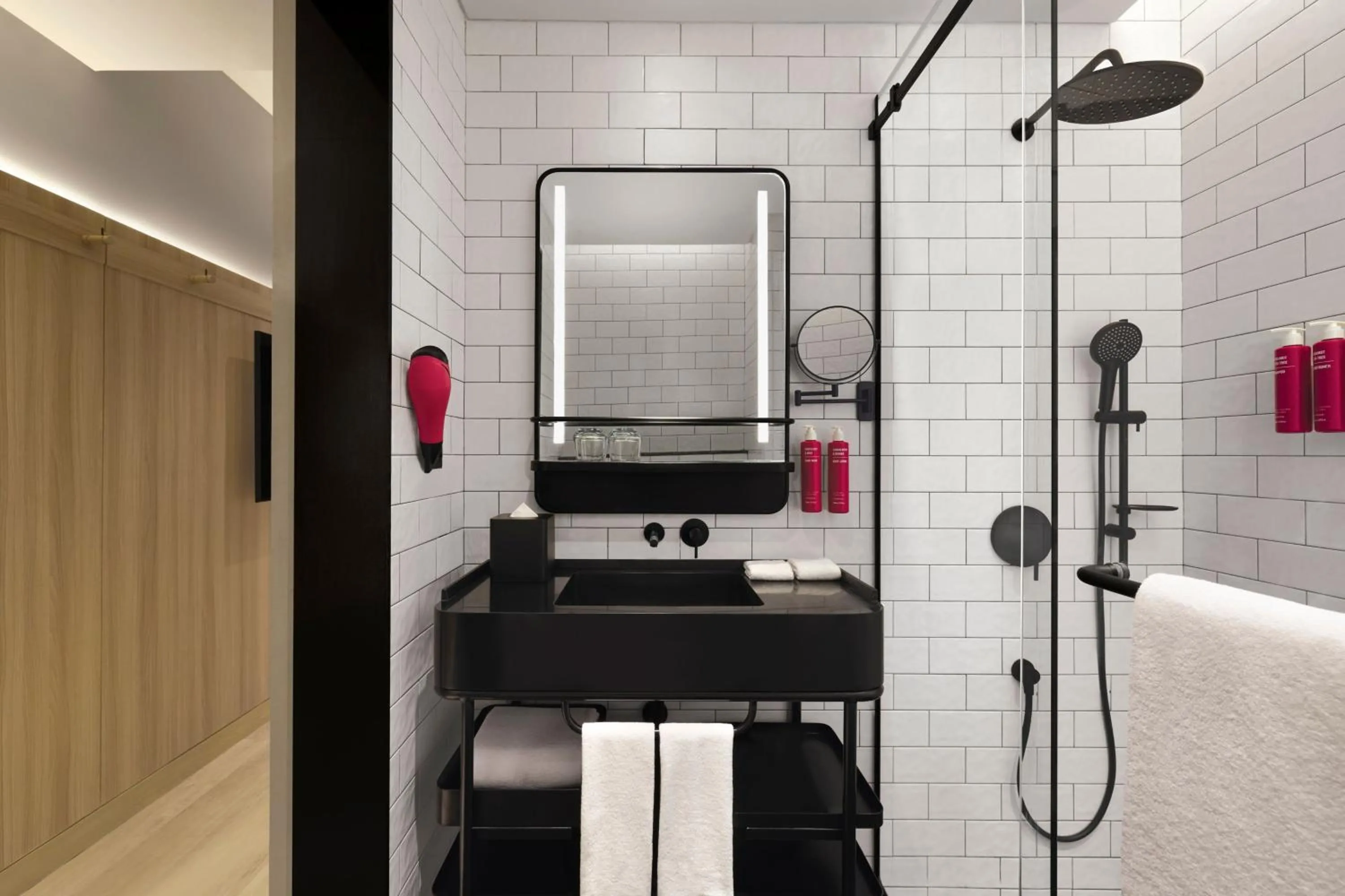 Bathroom in Moxy Mumbai Andheri West