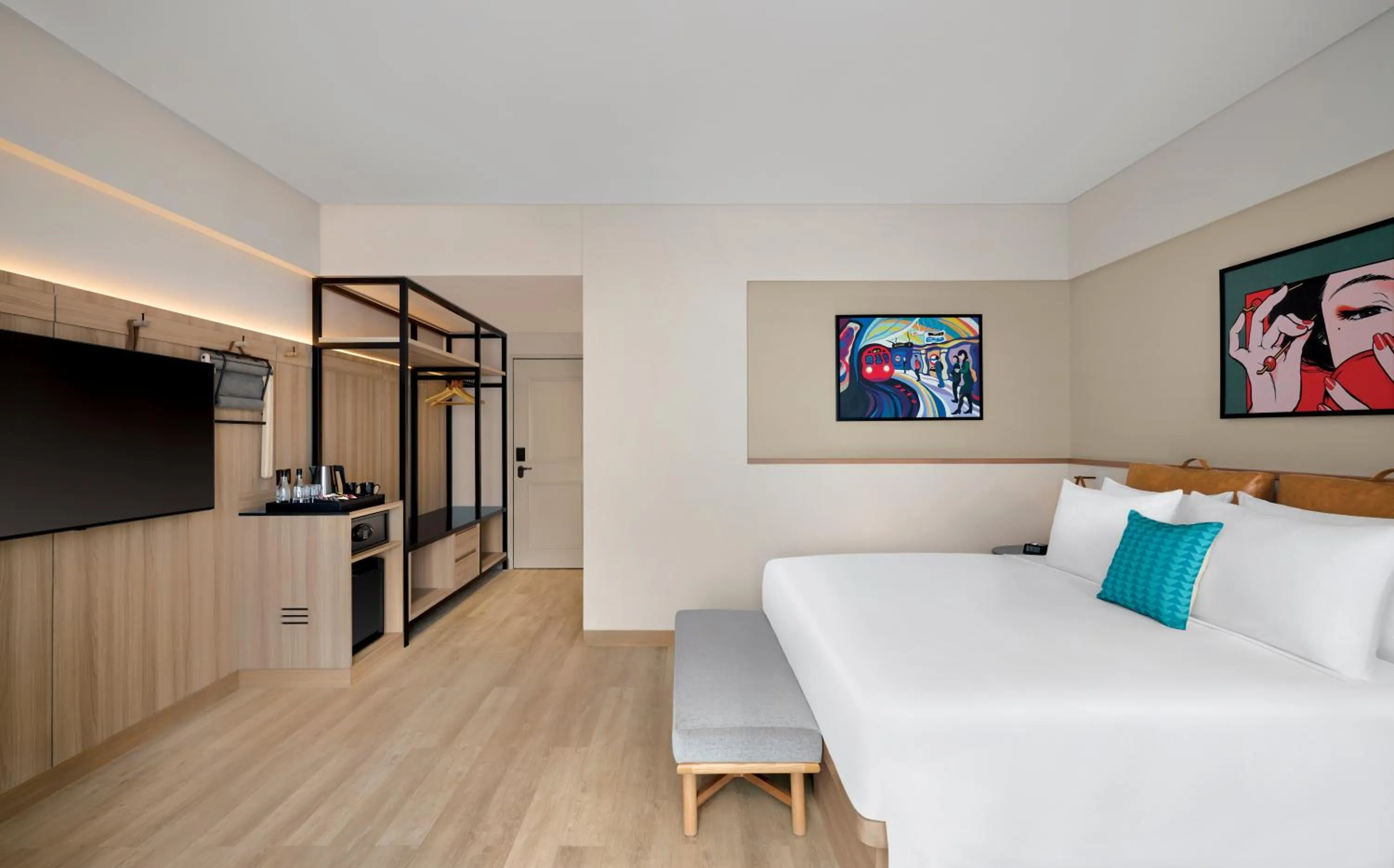 Bed in Moxy Mumbai Andheri West