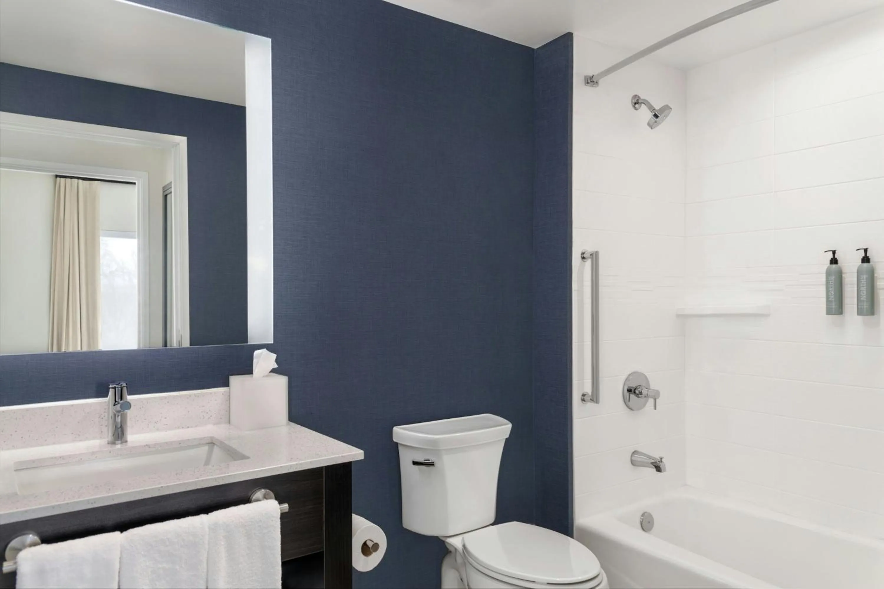 Bathroom in Residence Inn by Marriott Detroit Dearborn