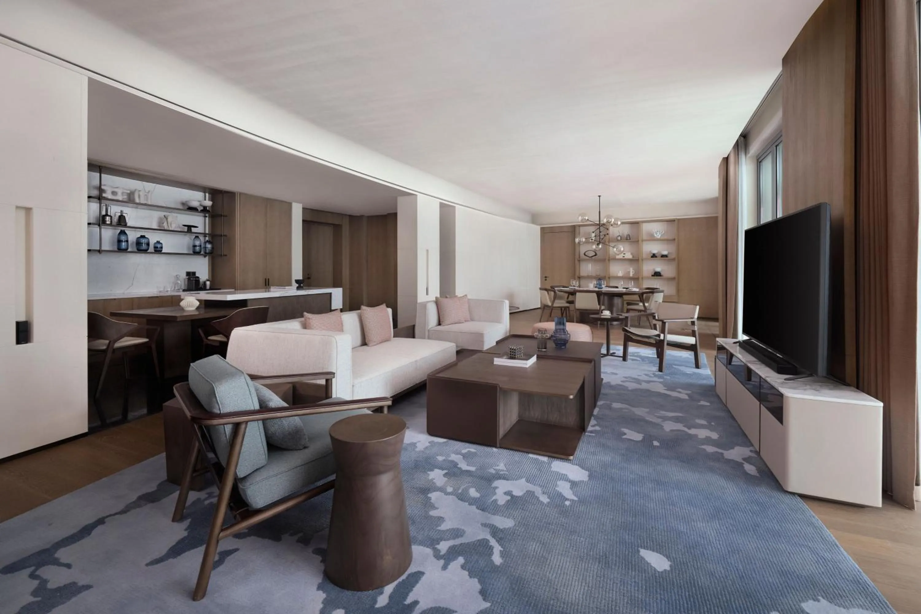 Living room in Zhuhai Dong'ao Island Marriott Resort and Spa