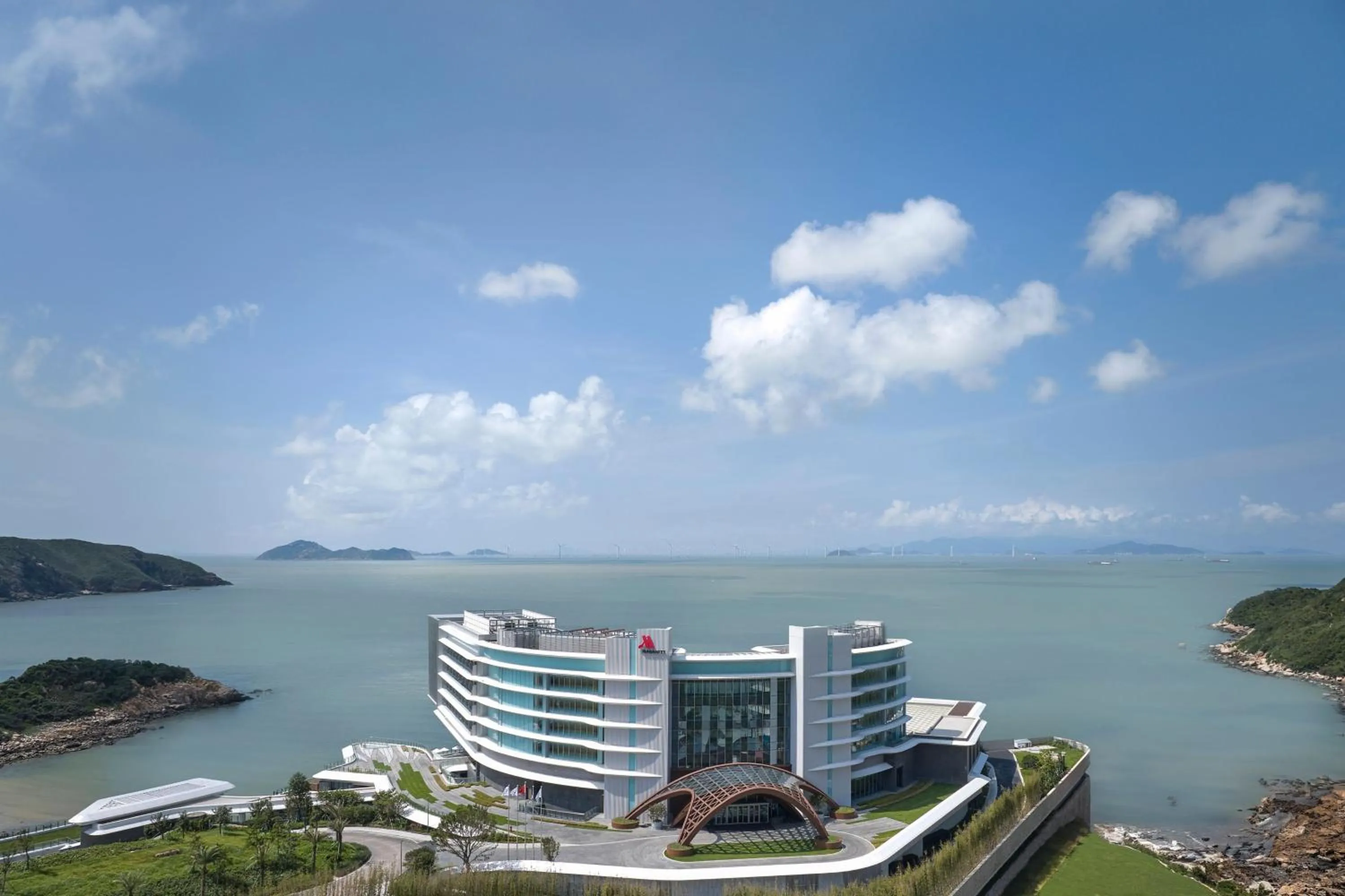 Property building in Zhuhai Dong'ao Island Marriott Resort and Spa