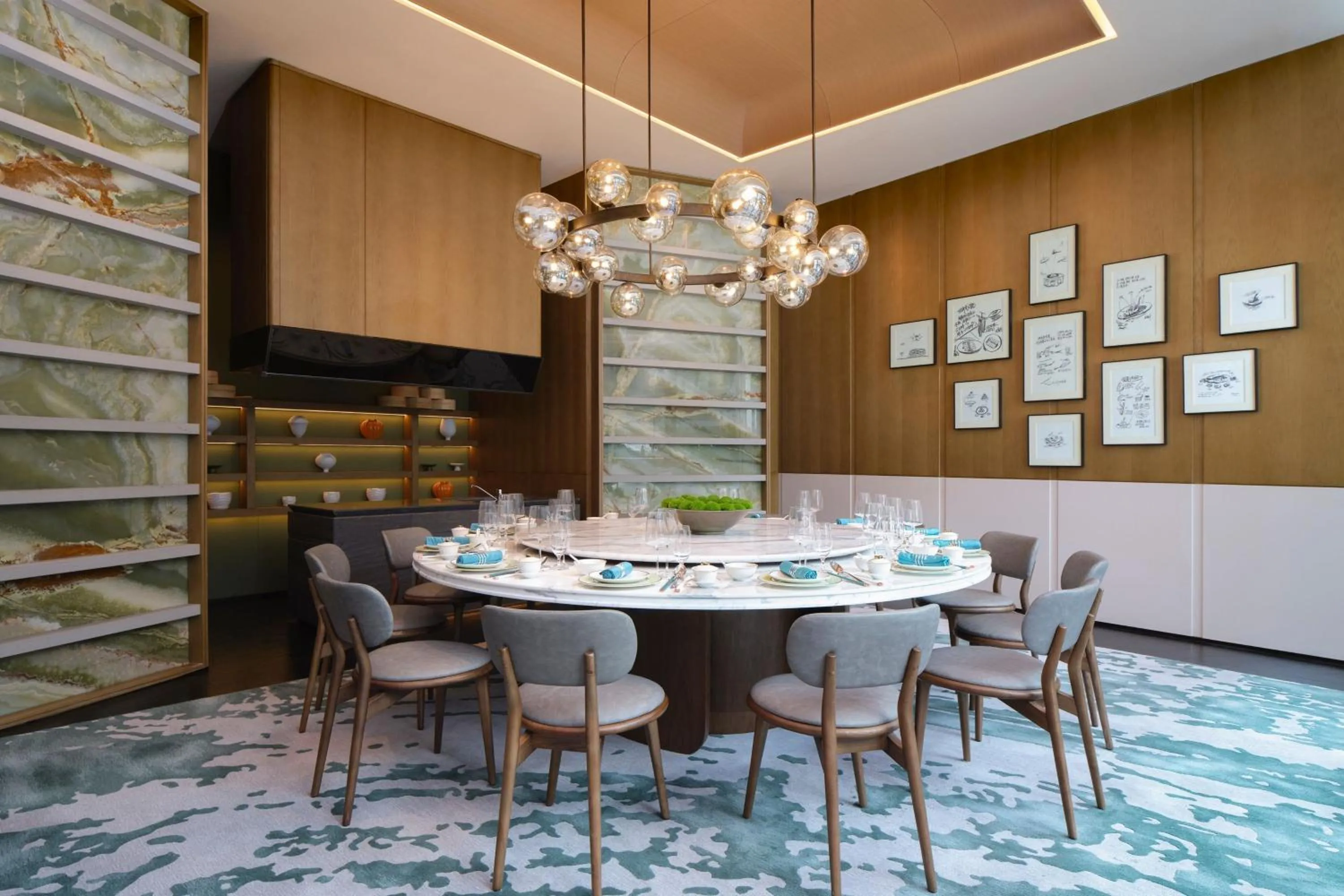 Restaurant/places to eat in Zhuhai Dong'ao Island Marriott Resort and Spa