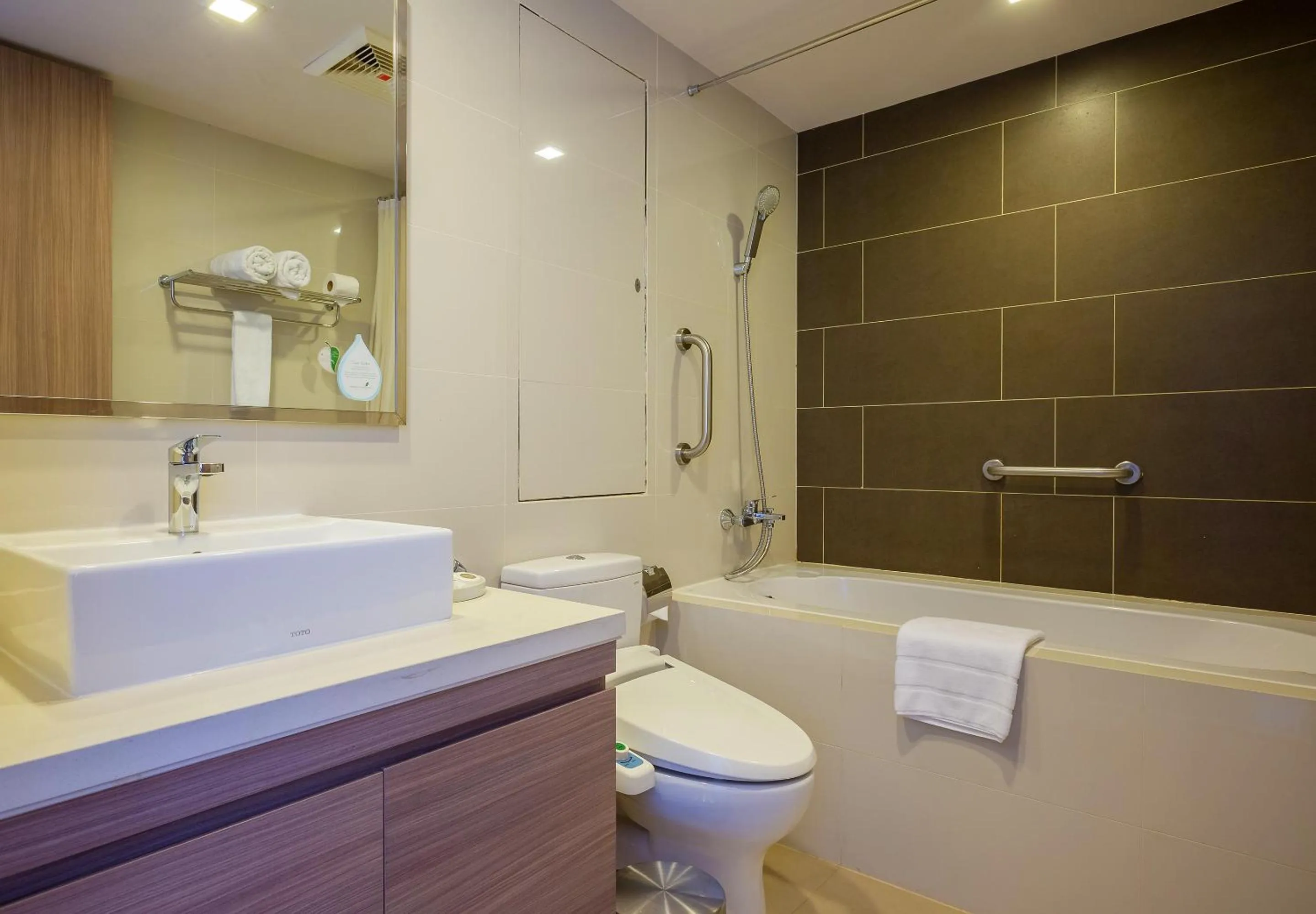 Toilet in Citadines Grand Central Sri Racha