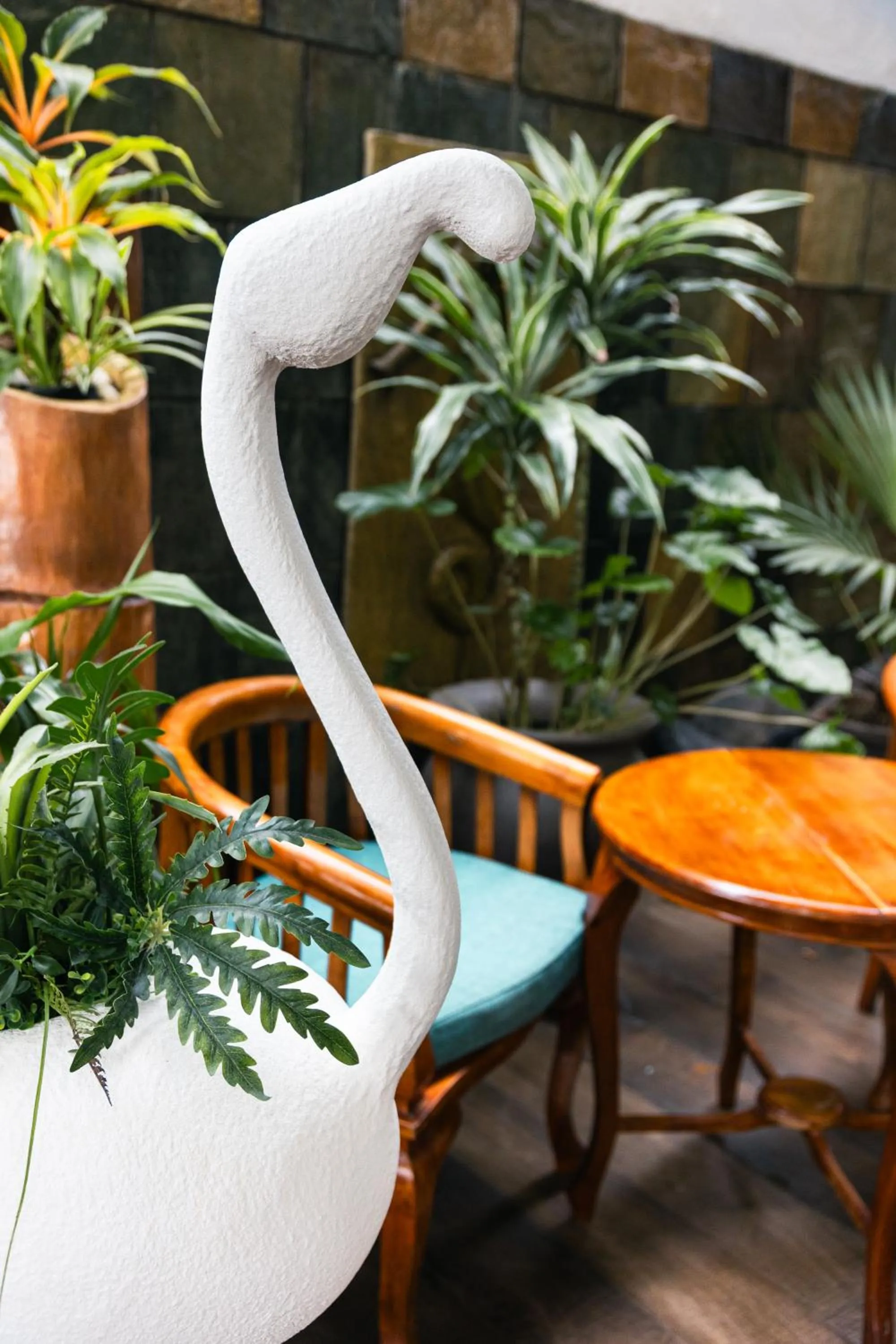 Patio in Azure Beach Boutique Hotel