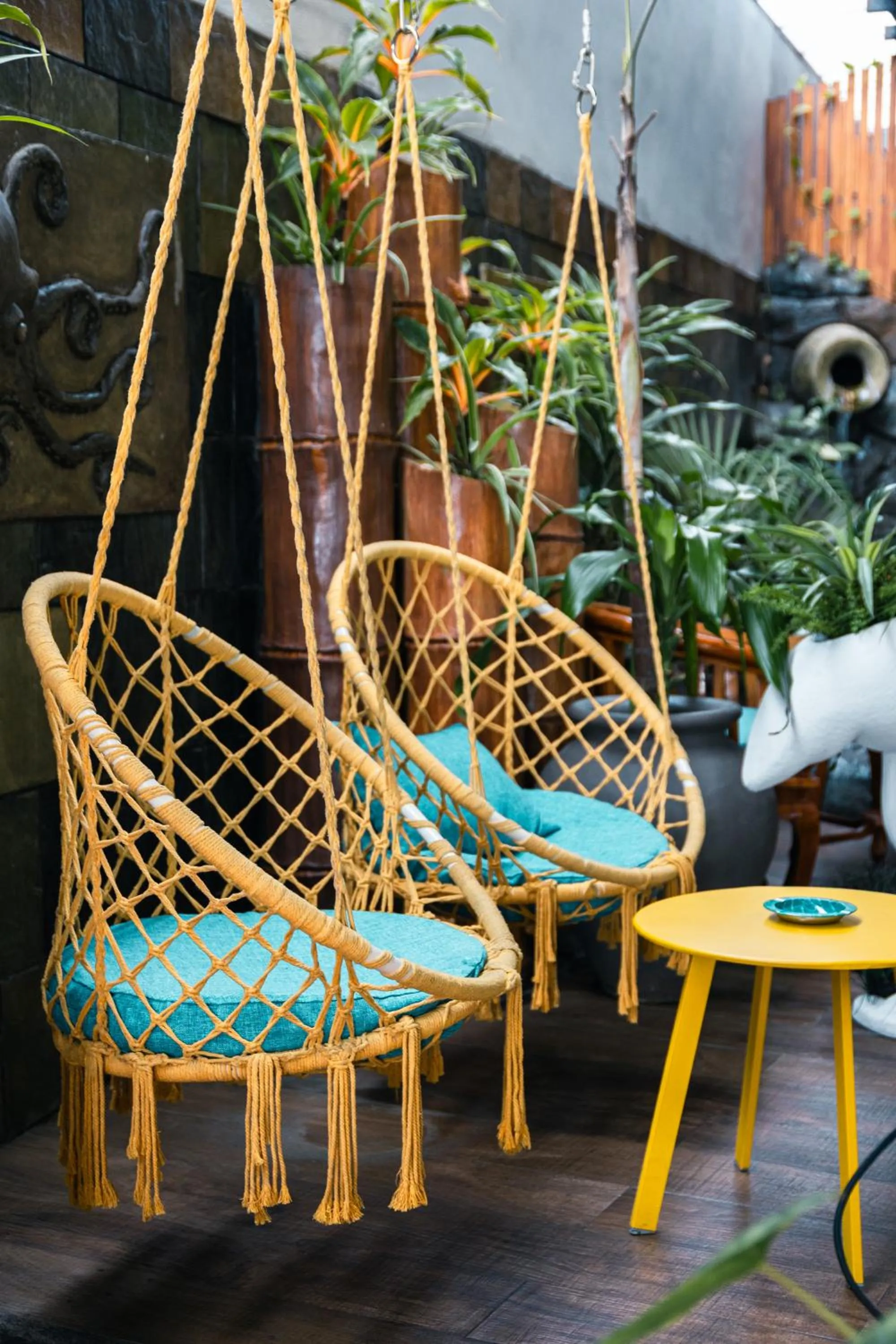 Patio in Azure Beach Boutique Hotel