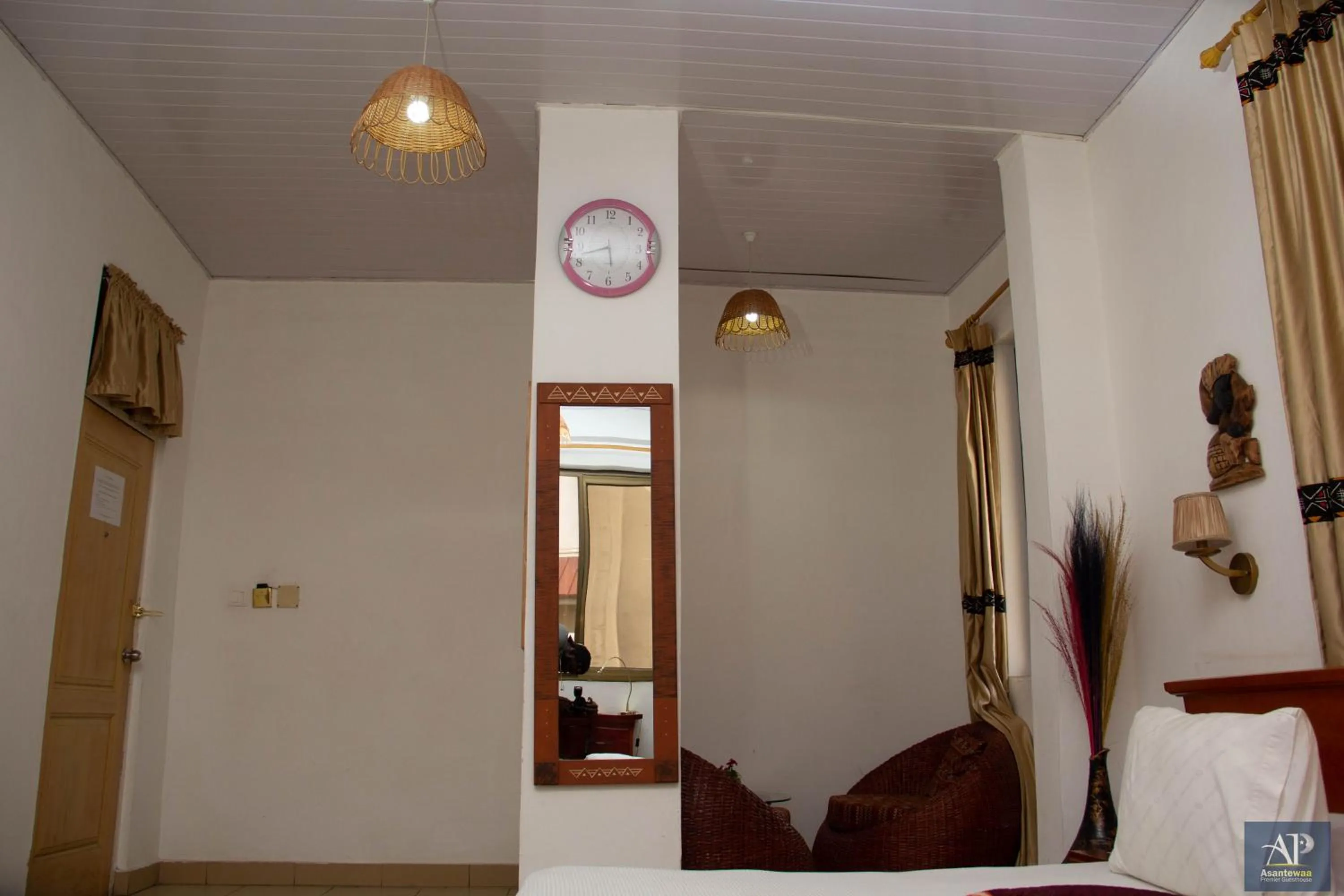 Decorative detail in Asantewaa Premier Hotel