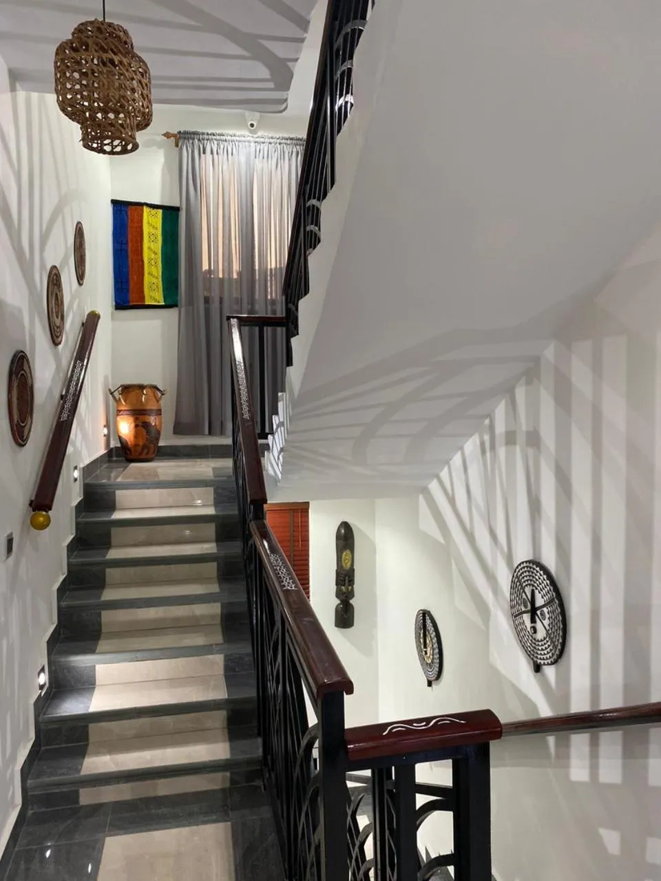 Decorative detail in Asantewaa Premier Hotel