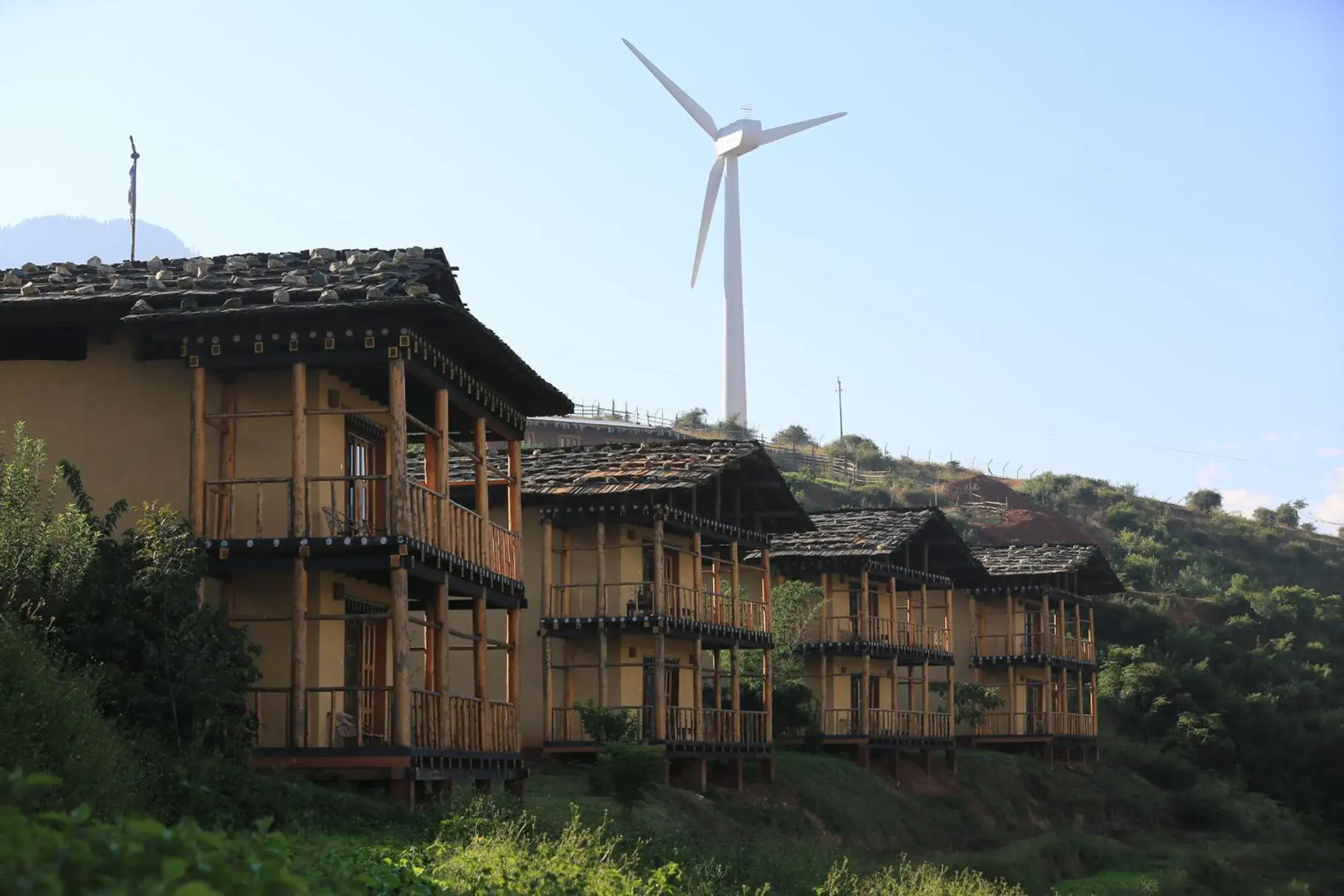 Property building in Wangdue Ecolodge Property building in Wangdue Ecolodge