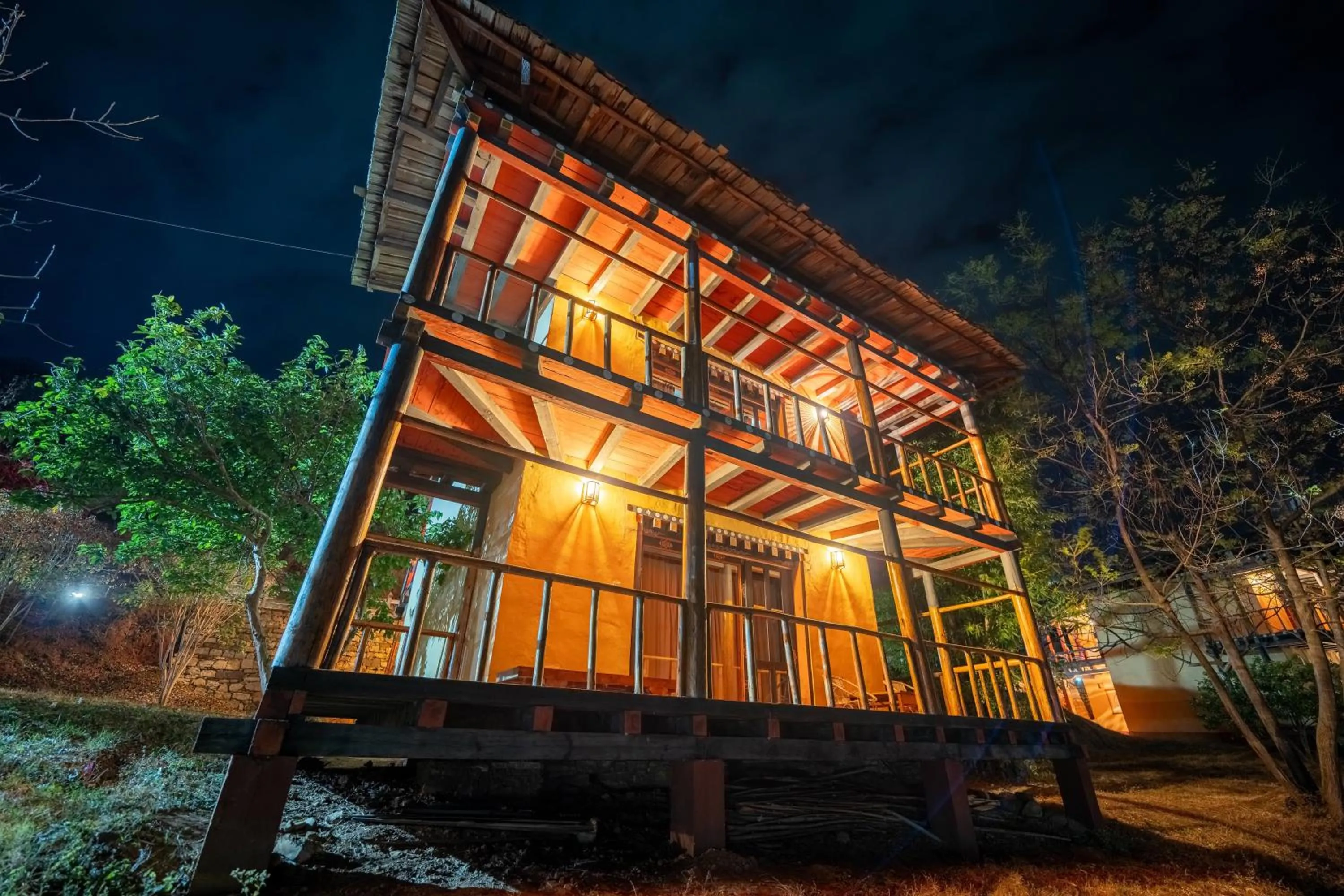 View (from property/room) in Wangdue Ecolodge