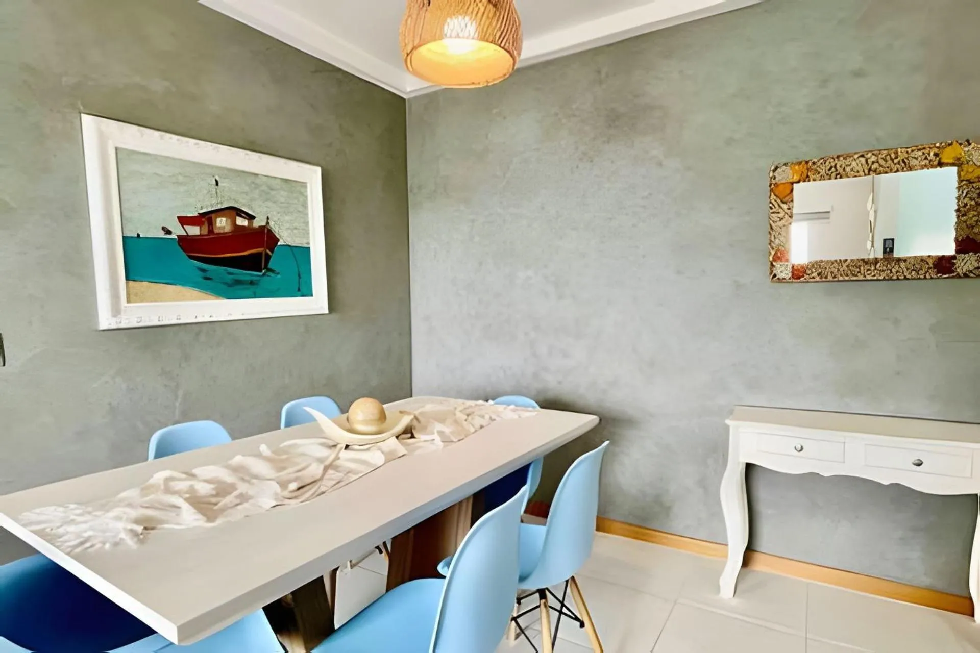 Dining area in 4°andar, 15km B. Carrero,200m mar