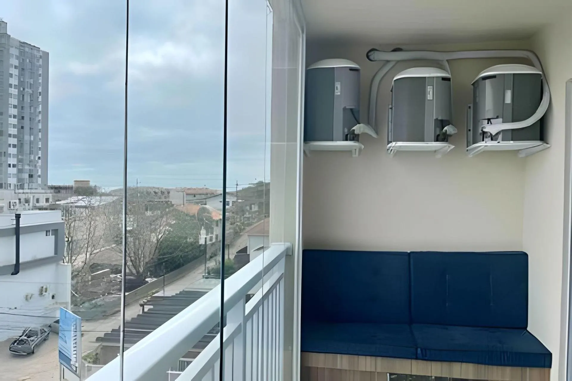 Balcony/Terrace in 4°andar, 15km B. Carrero,200m mar