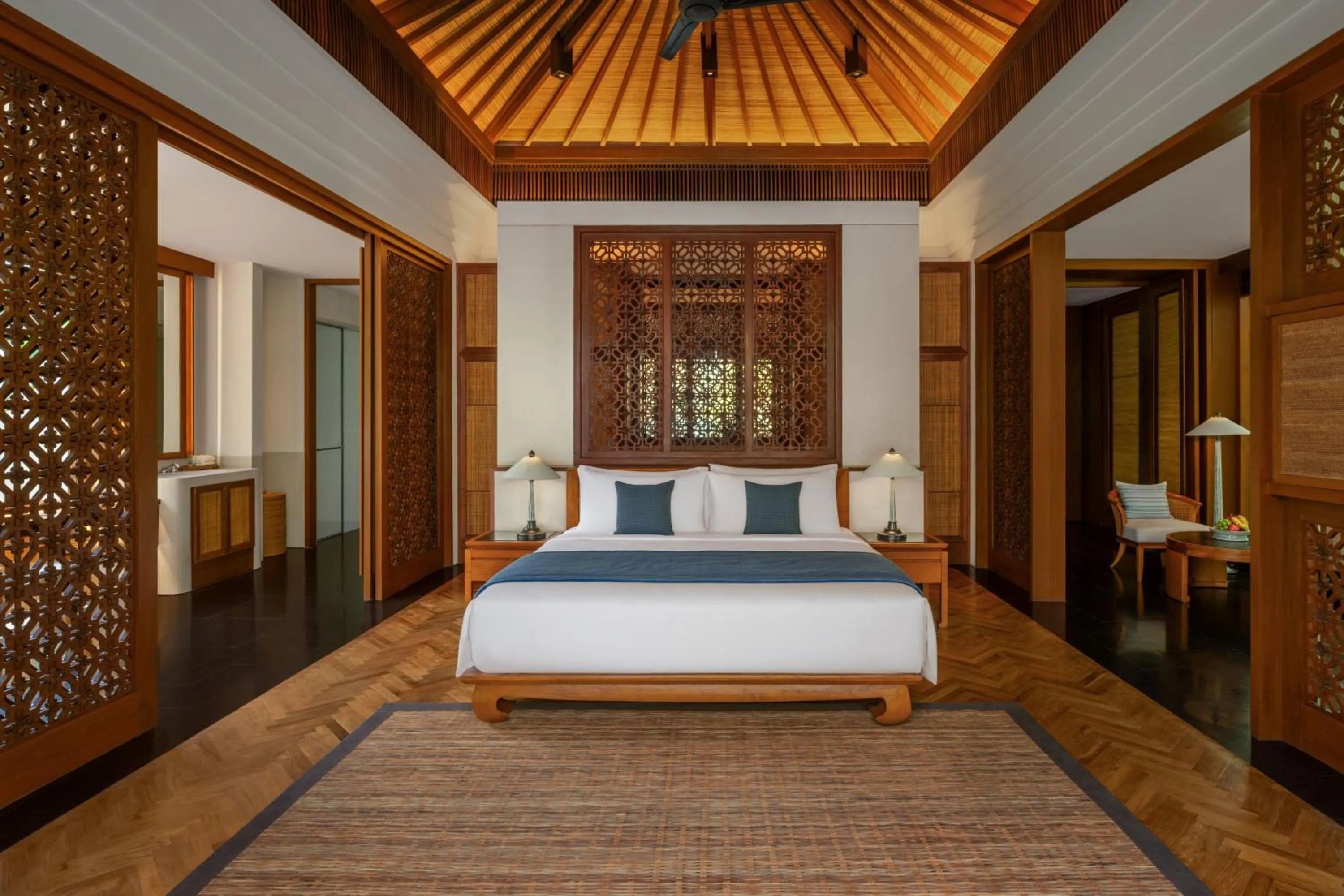 Beach, Bed in The Sira, a Luxury Collection Resort and Spa, Lombok