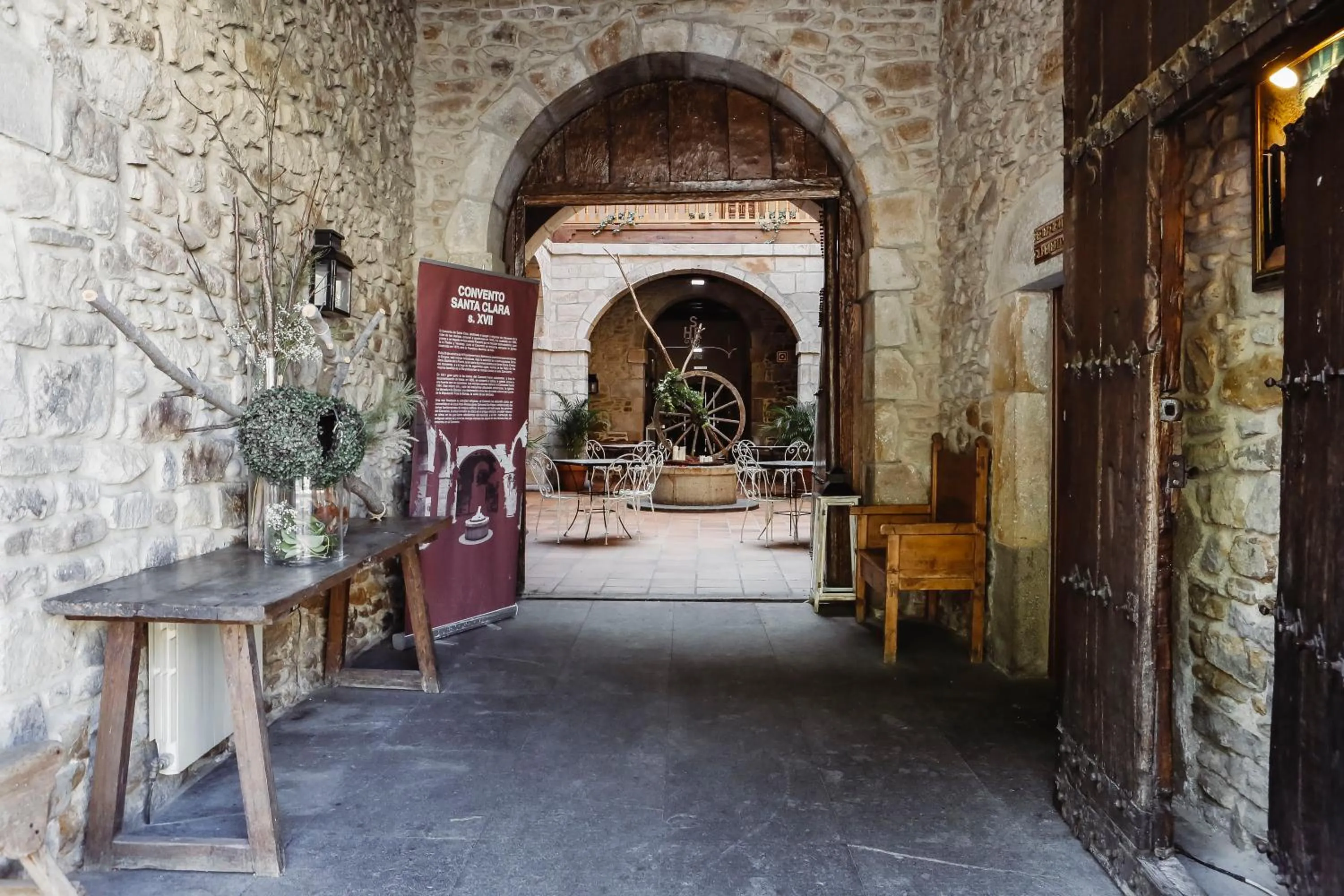 Lobby or reception in Hotel Convento San Roque