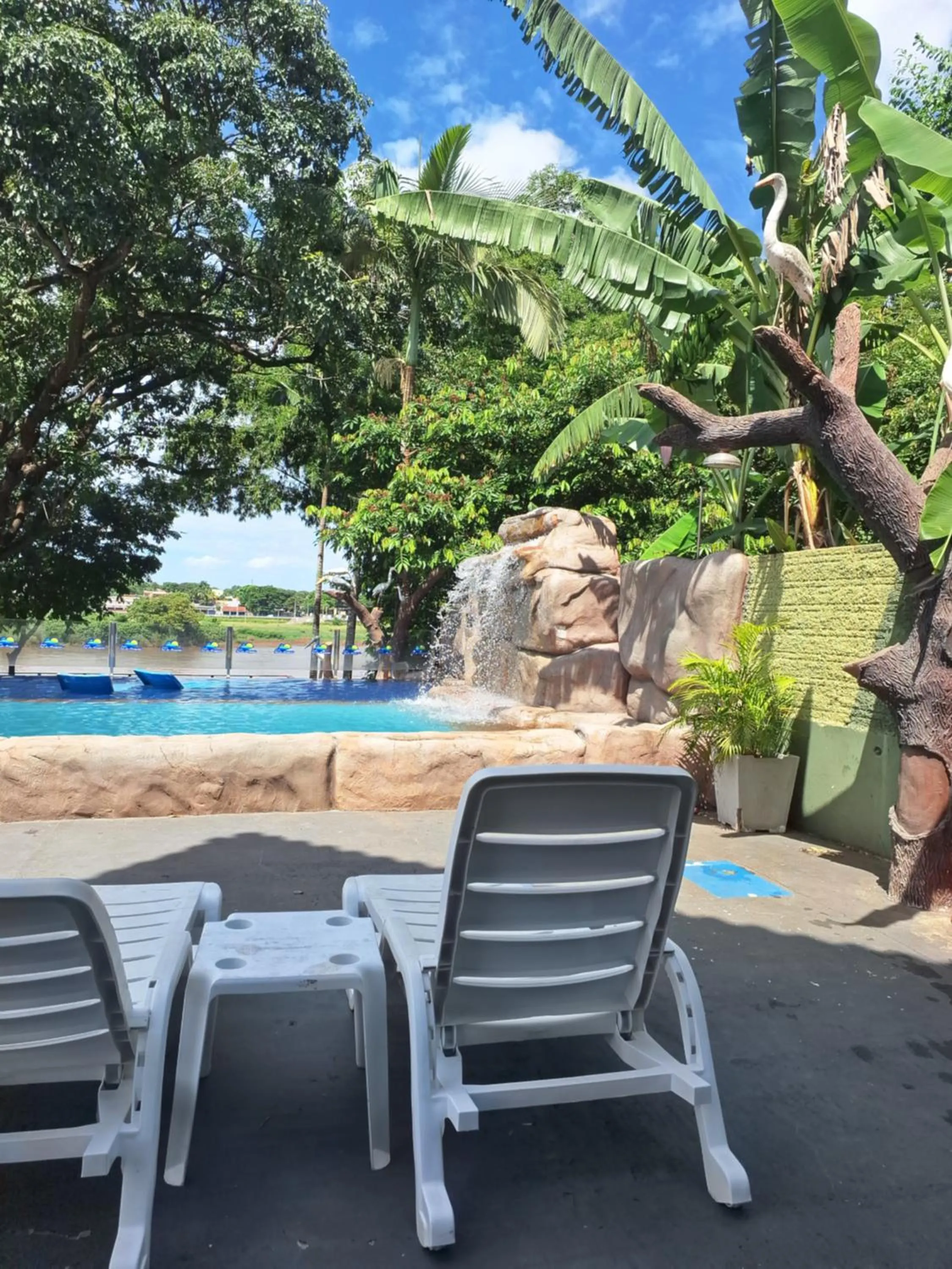 Swimming pool in Pousada Sol do Araguaia