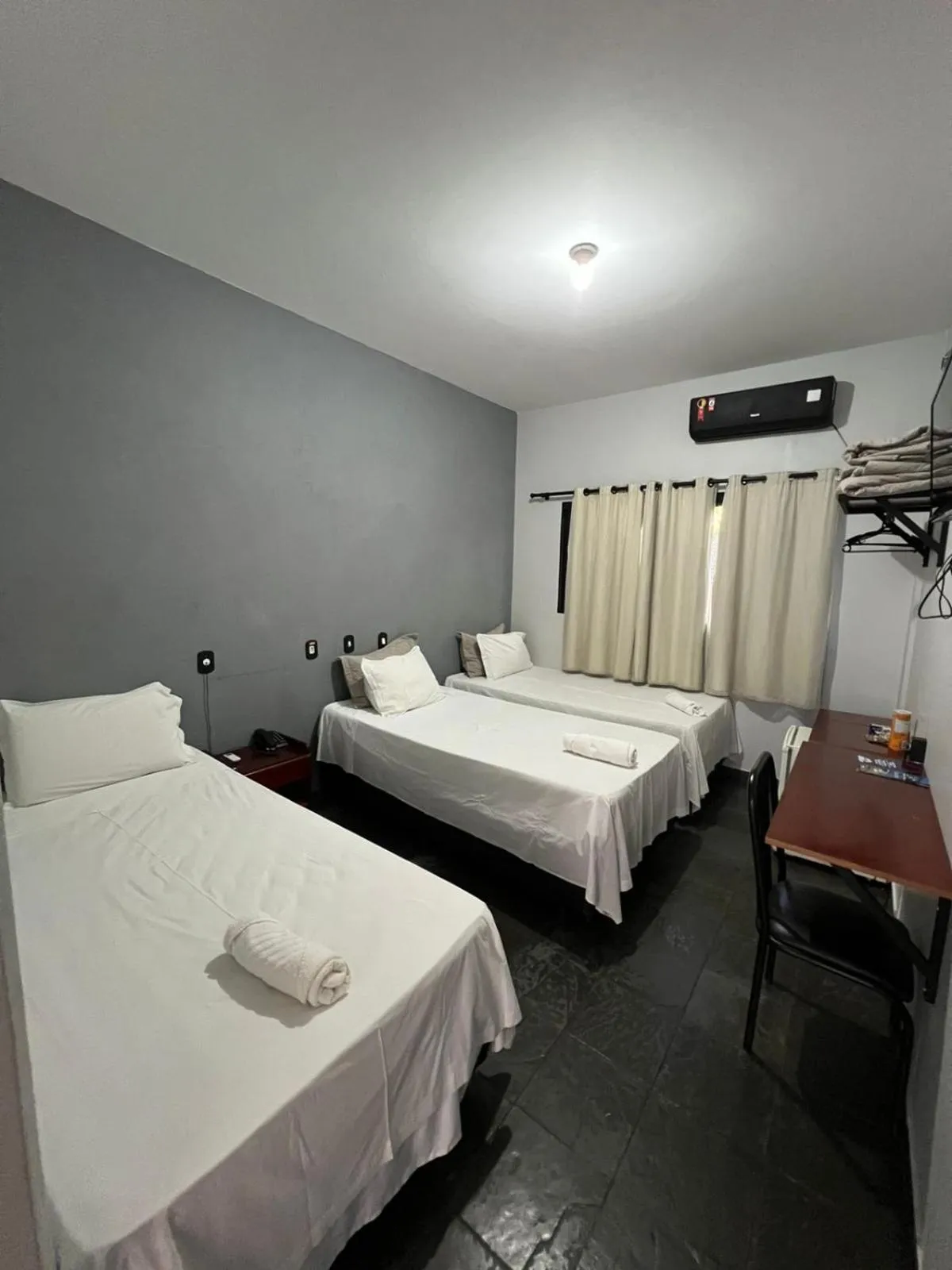 Bed in Pousada Sol do Araguaia