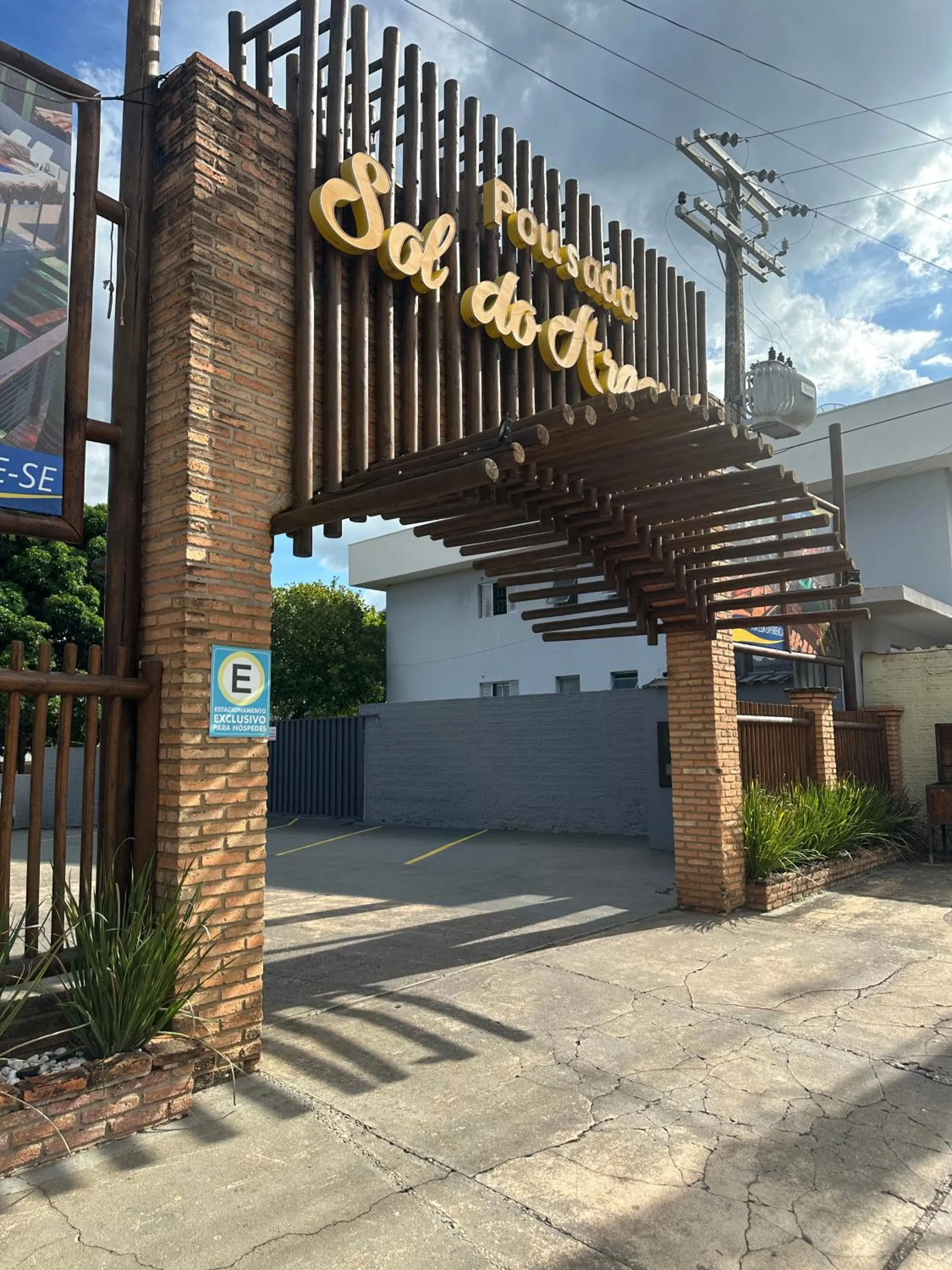 Facade/entrance in Pousada Sol do Araguaia