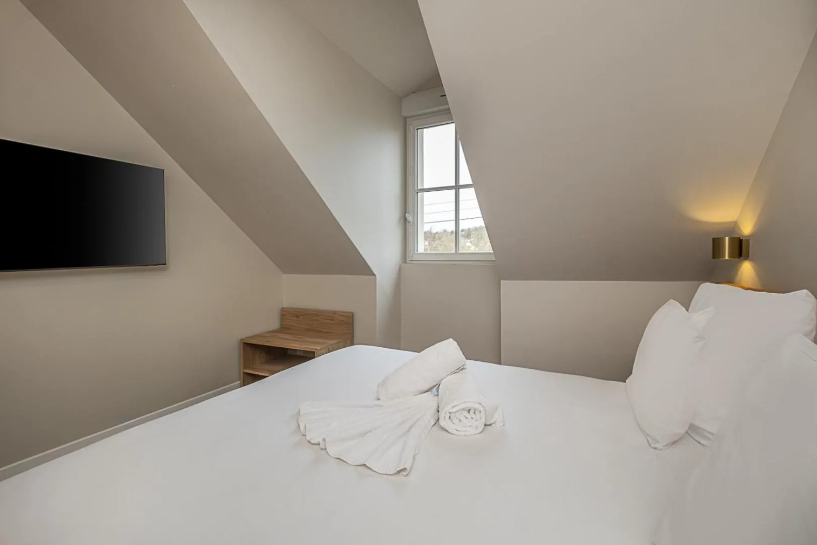 Bed in L'Horloge - Appart'Hotel proche de Disneyland