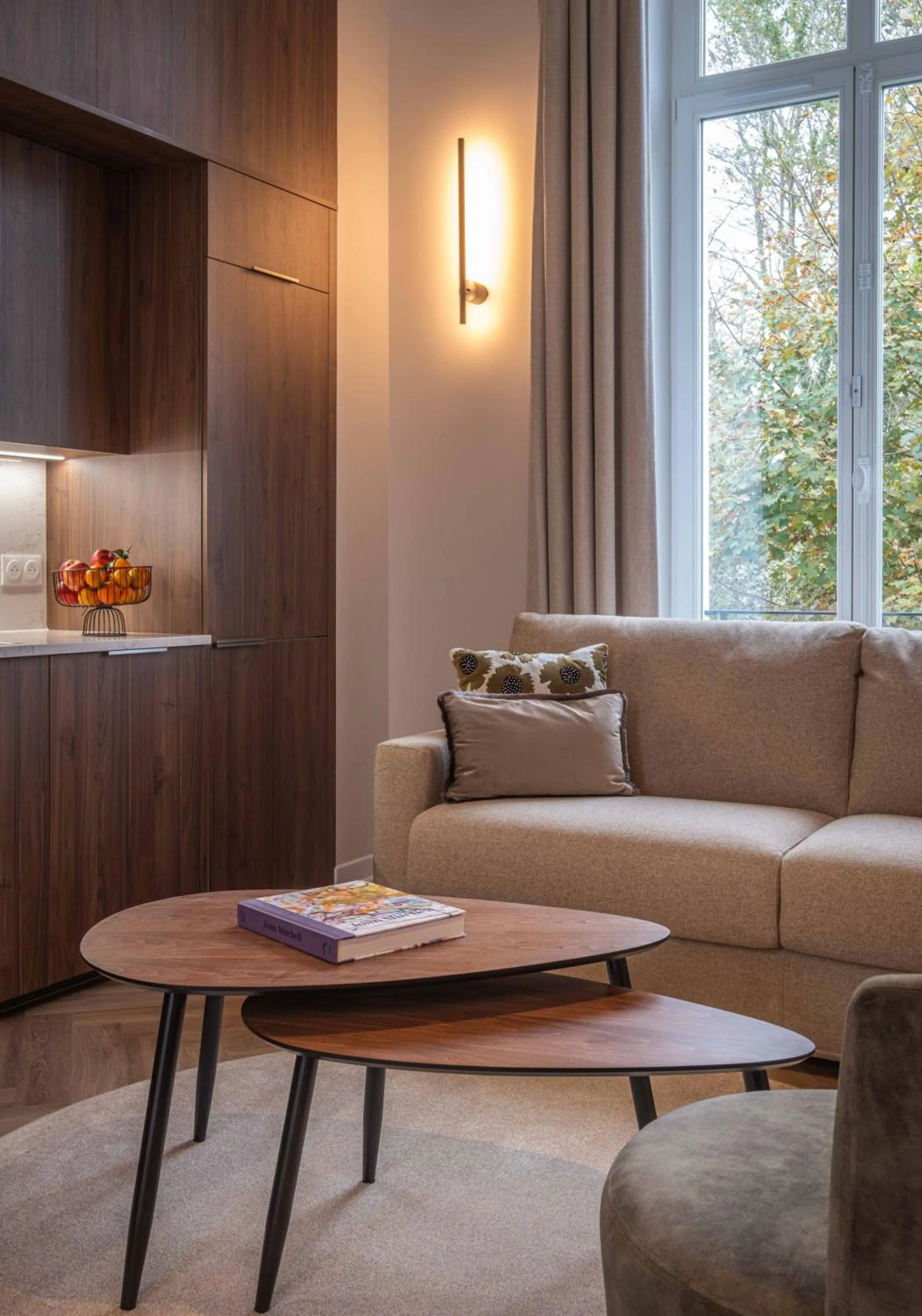 Living room in L'Horloge - Appart'Hotel proche de Disneyland