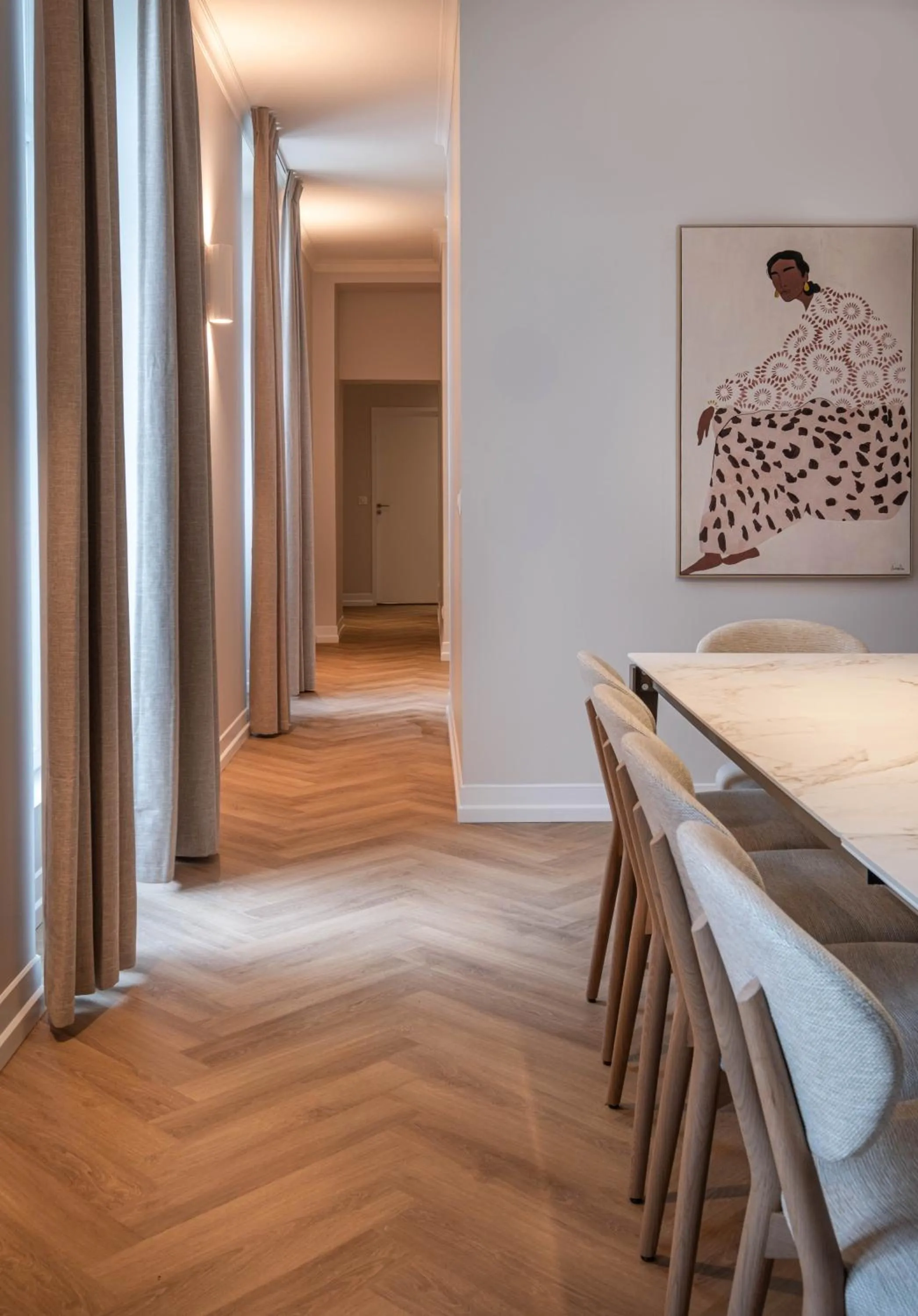 Living room in L'Horloge - Appart'Hotel proche de Disneyland