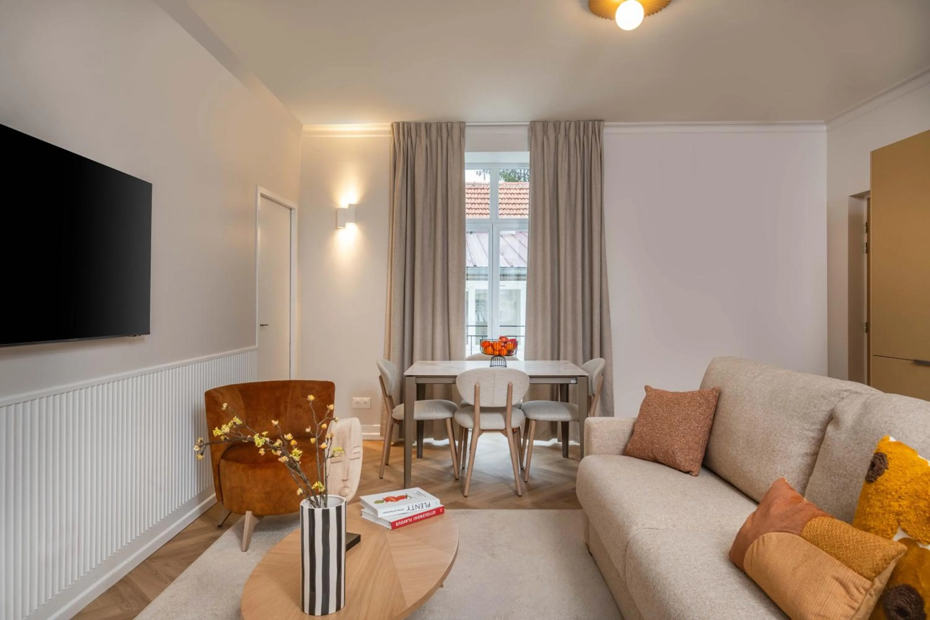 Living room in L'Horloge - Appart'Hotel proche de Disneyland