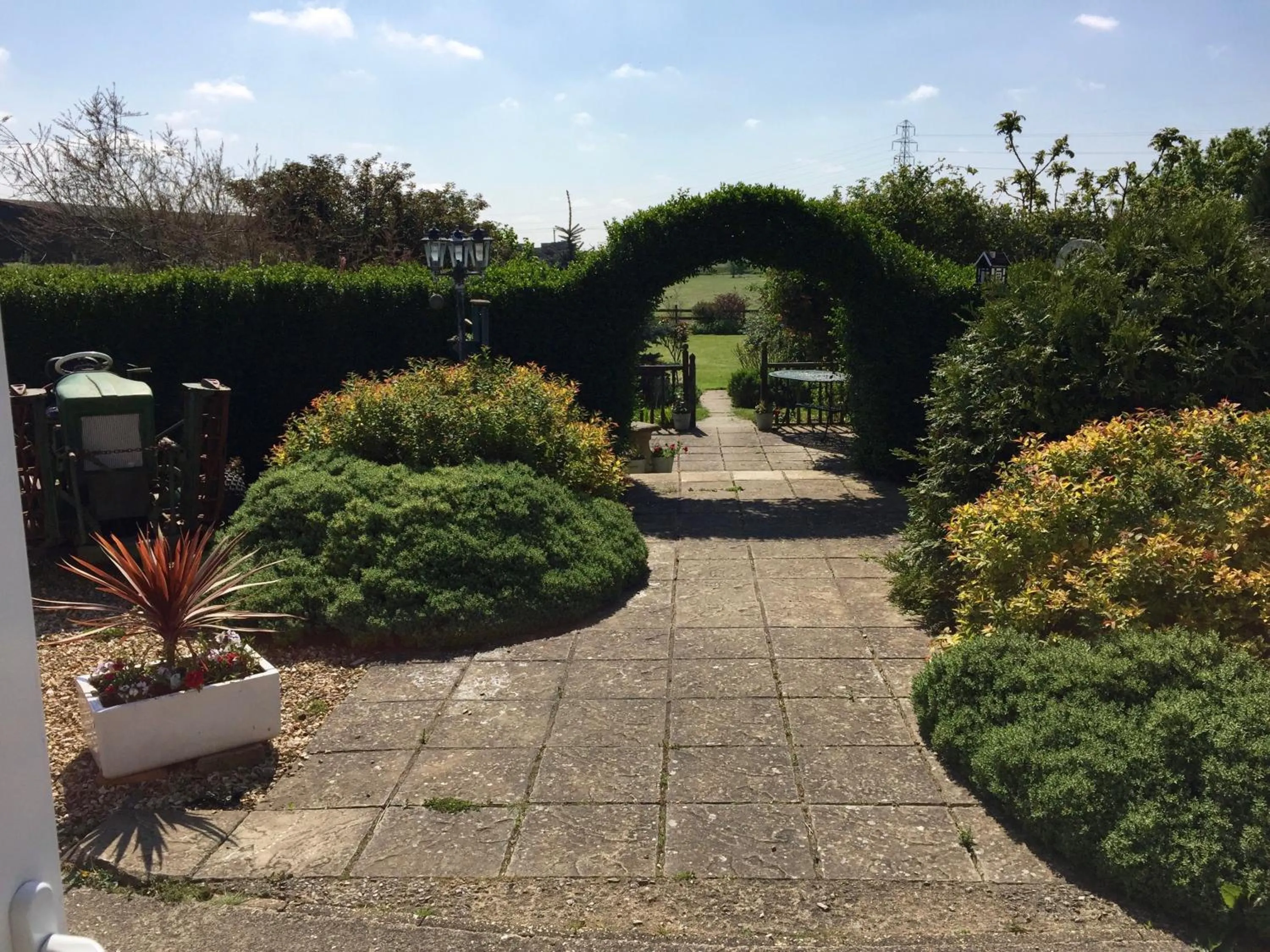 Patio in Fourwinds B&B