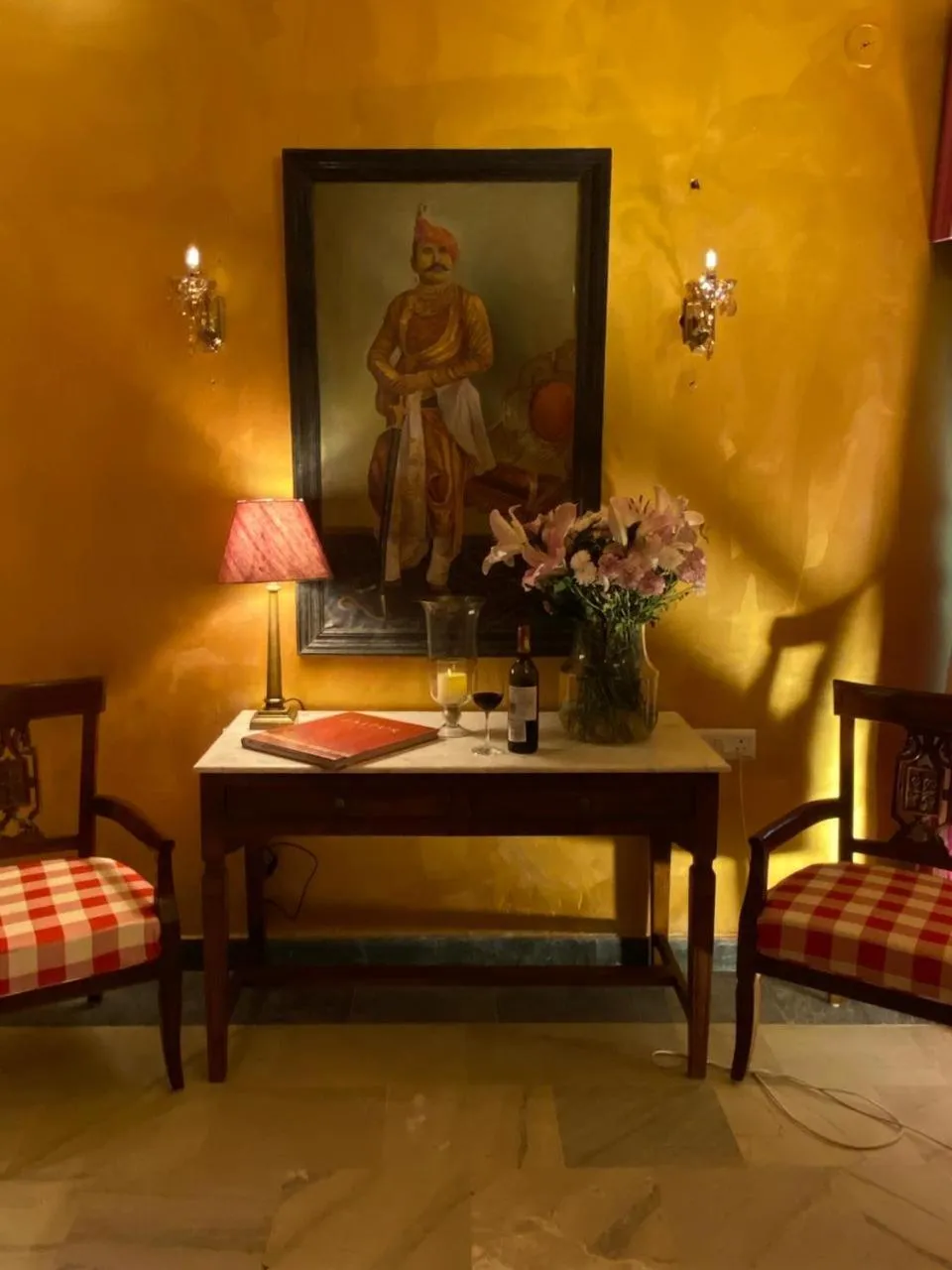 Living room in Medieval Forts, Kalwar, Jaipur