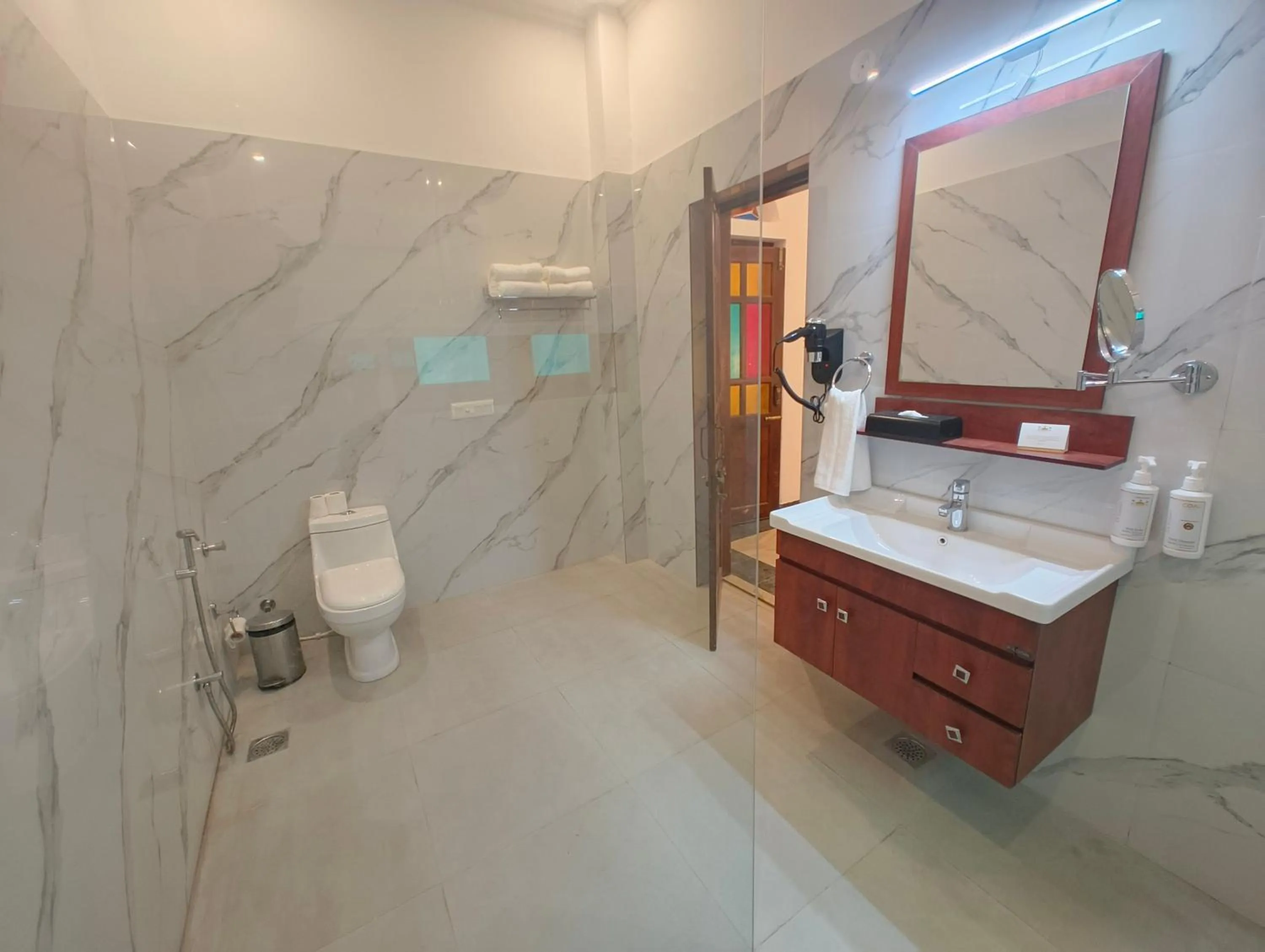 Bathroom in Medieval Forts, Kalwar, Jaipur