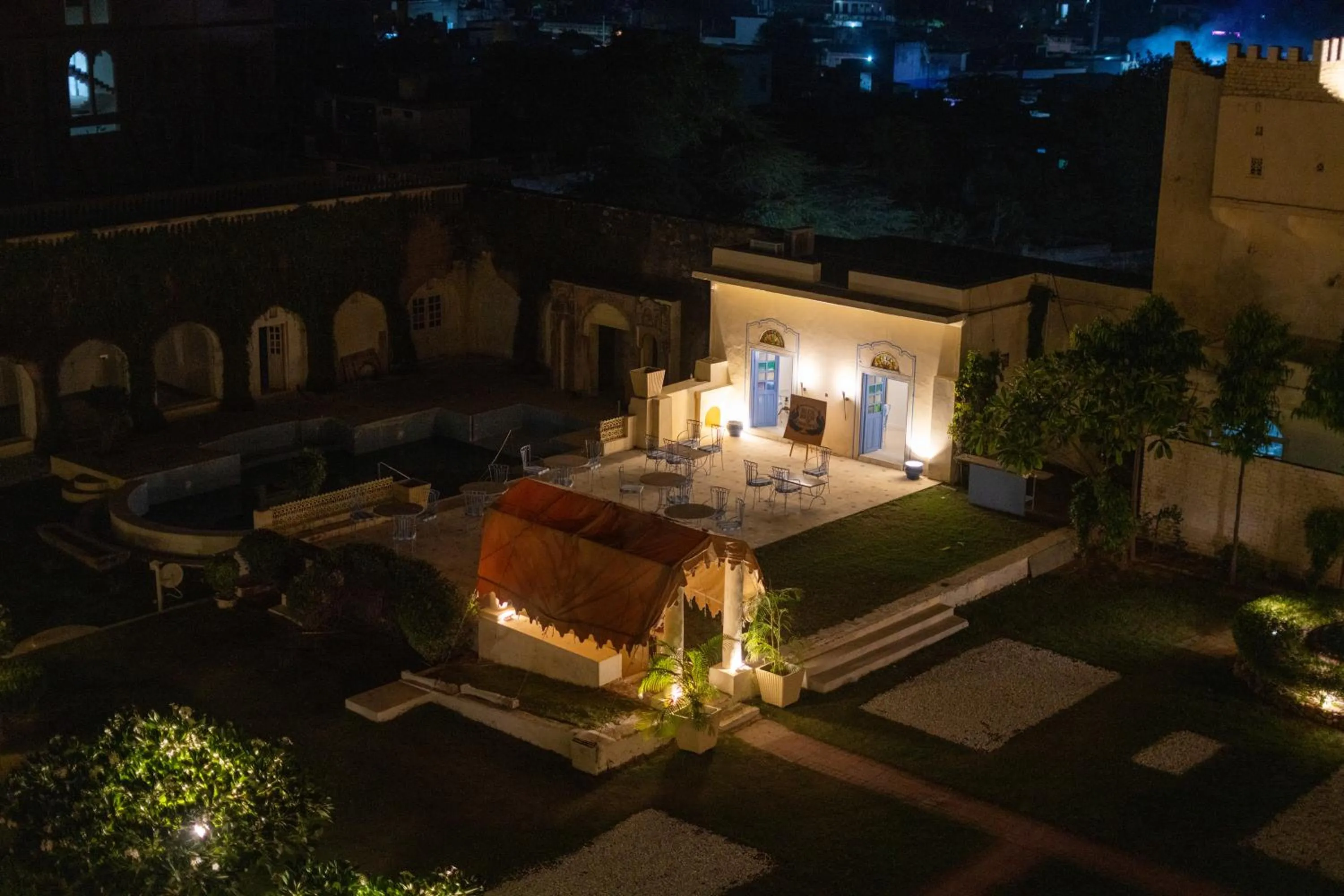 Garden in Medieval Forts, Kalwar, Jaipur