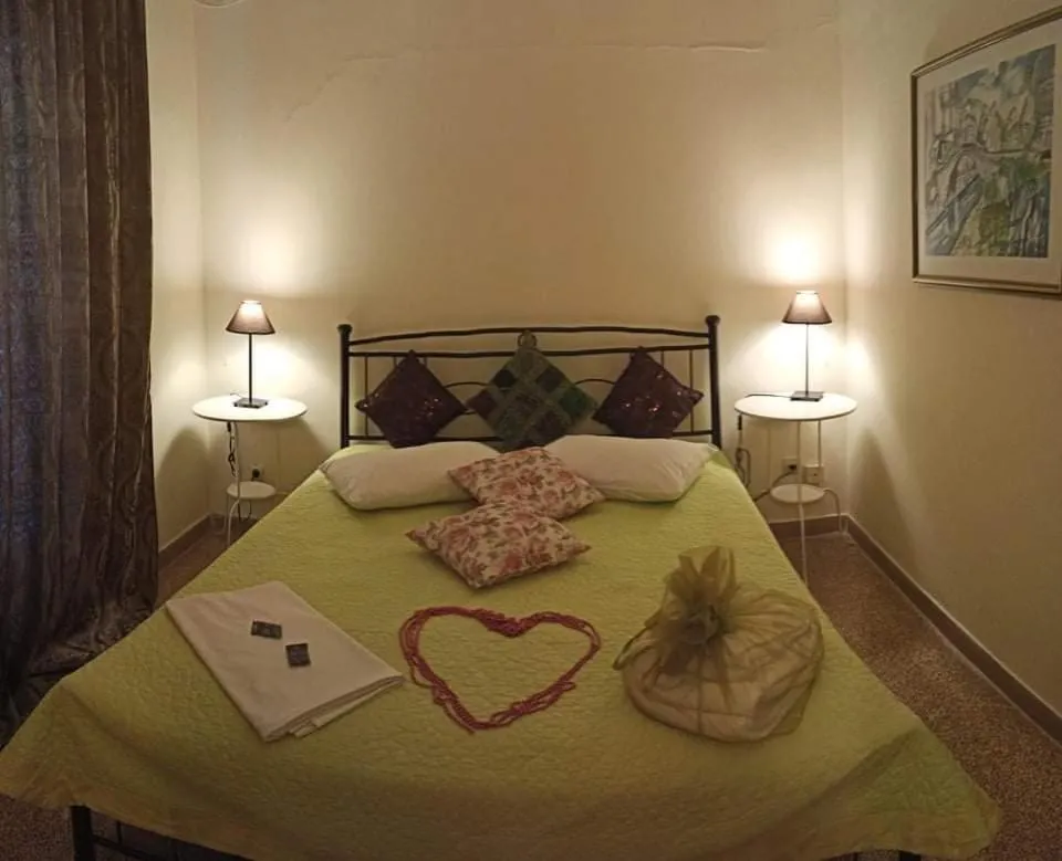 Bed in Anatoli Hotel