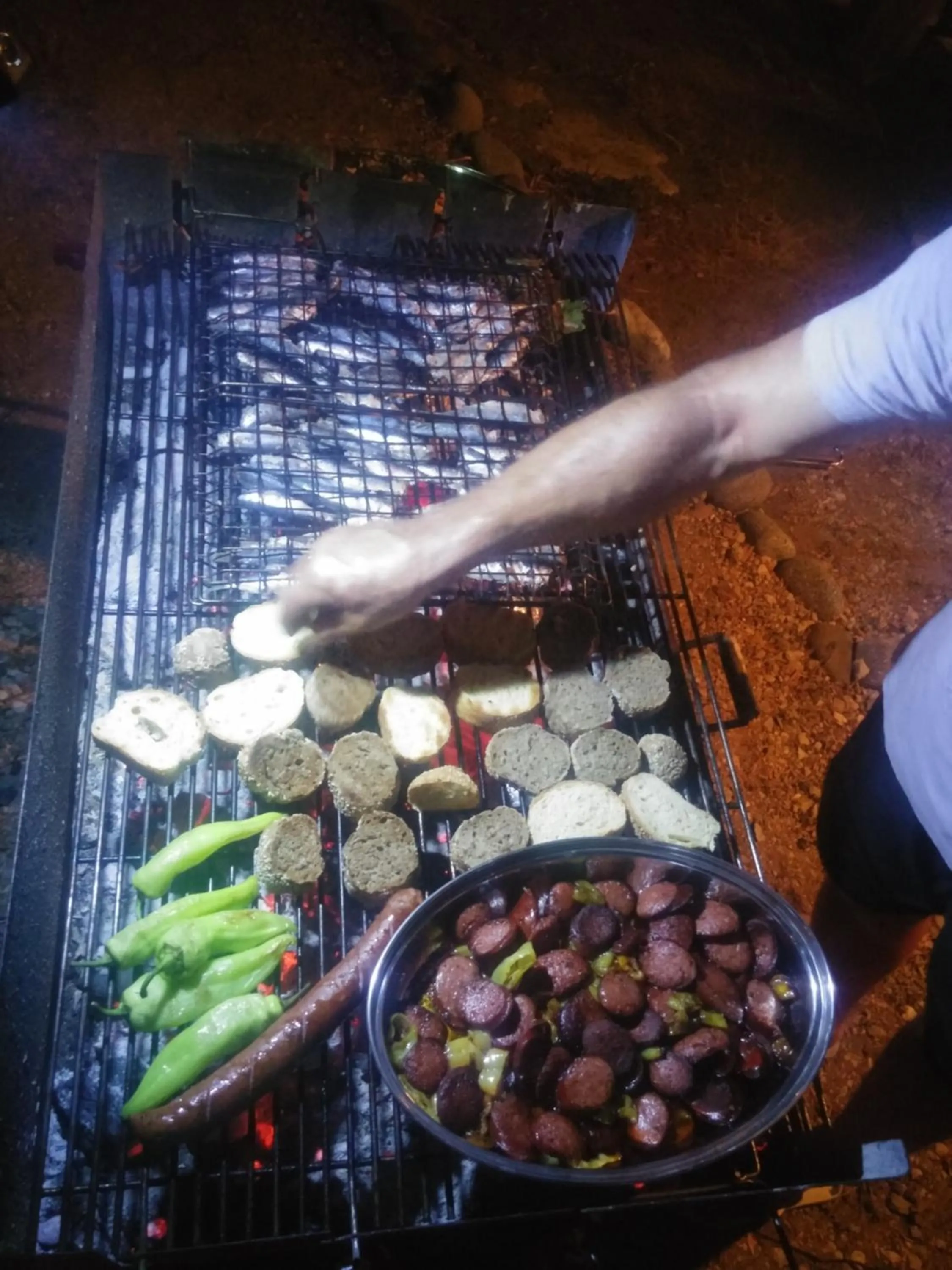 BBQ facilities in Anatoli Hotel