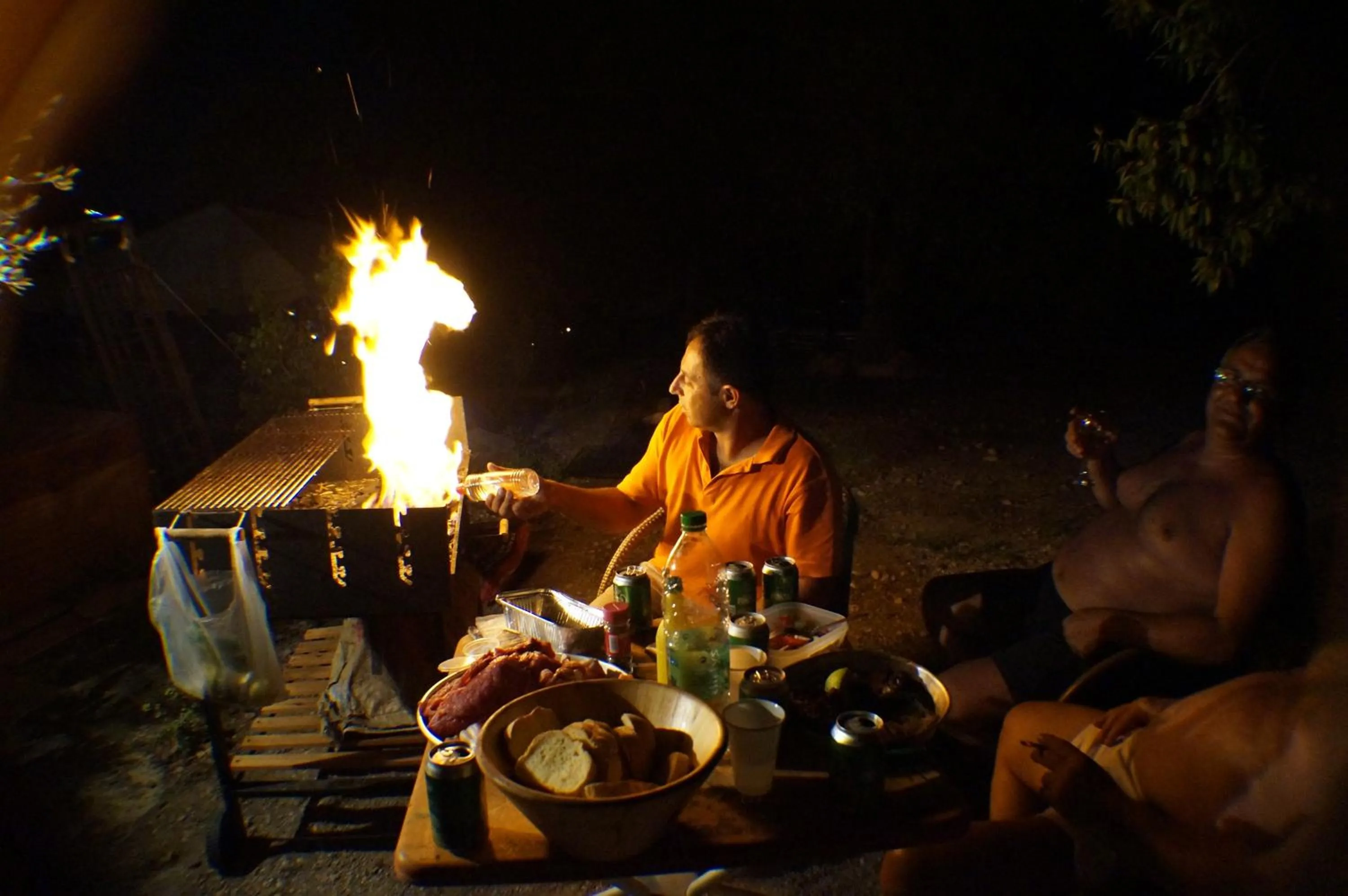 BBQ facilities in Anatoli Hotel