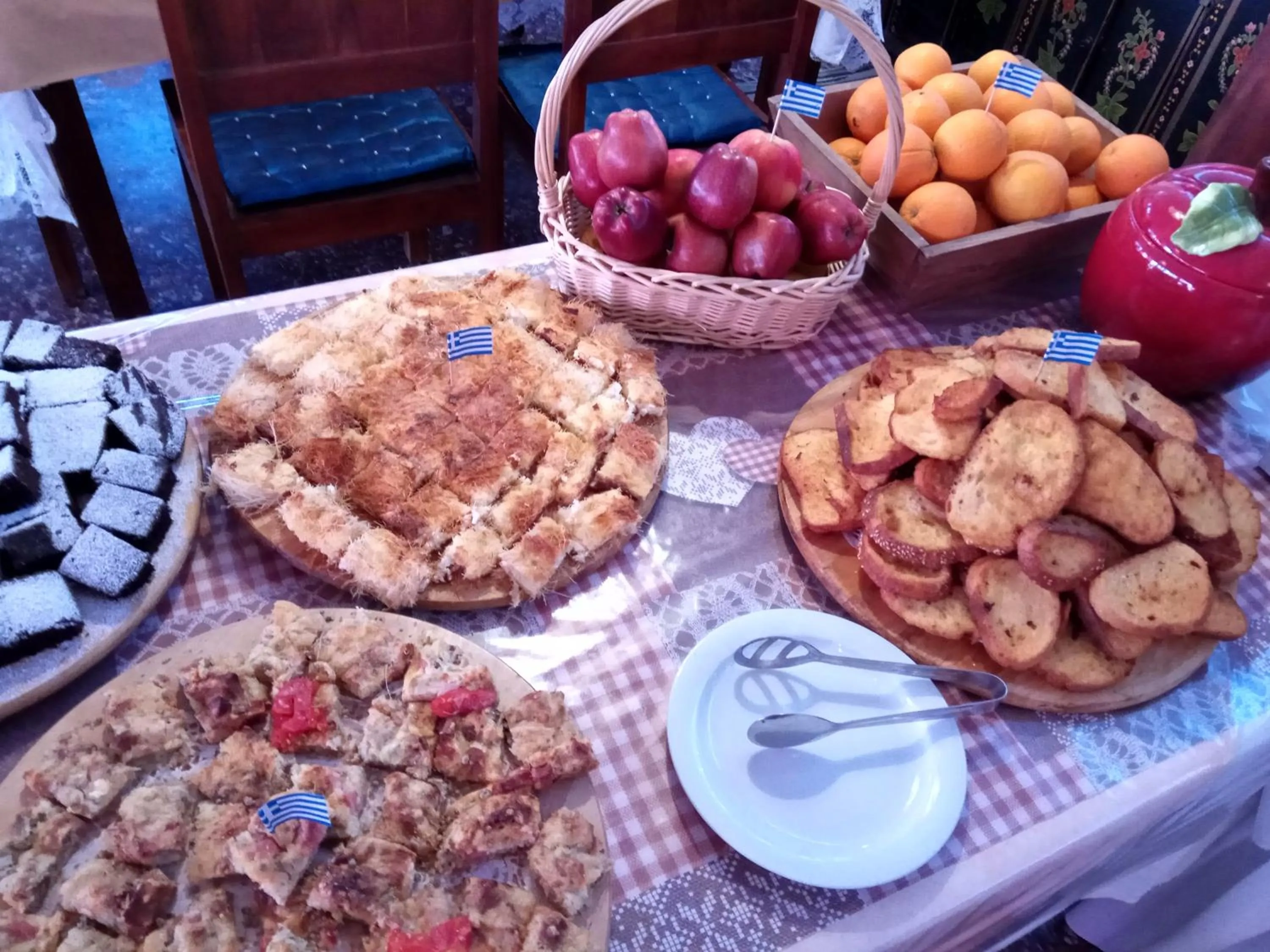 Buffet breakfast in Anatoli Hotel