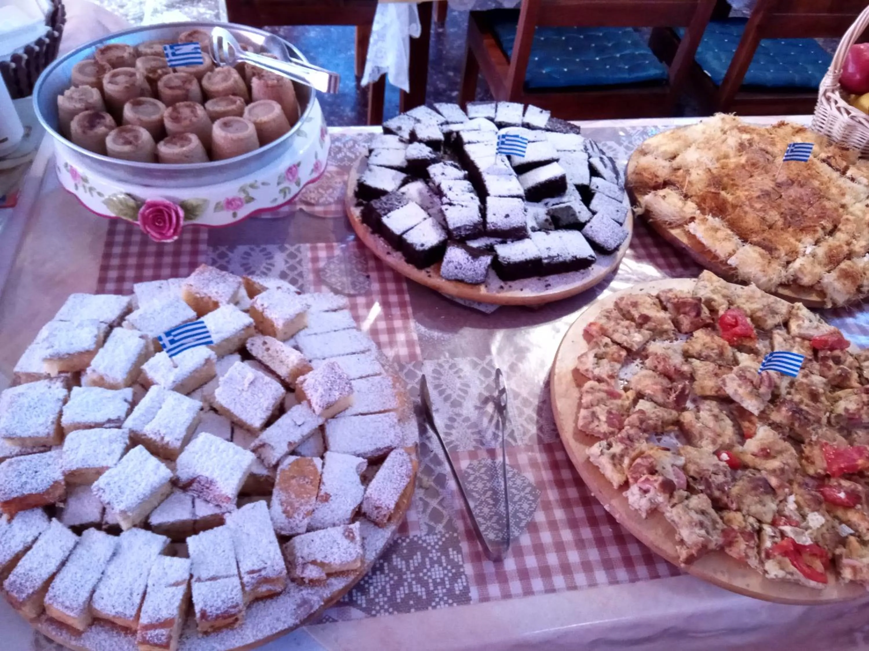 Buffet breakfast in Anatoli Hotel